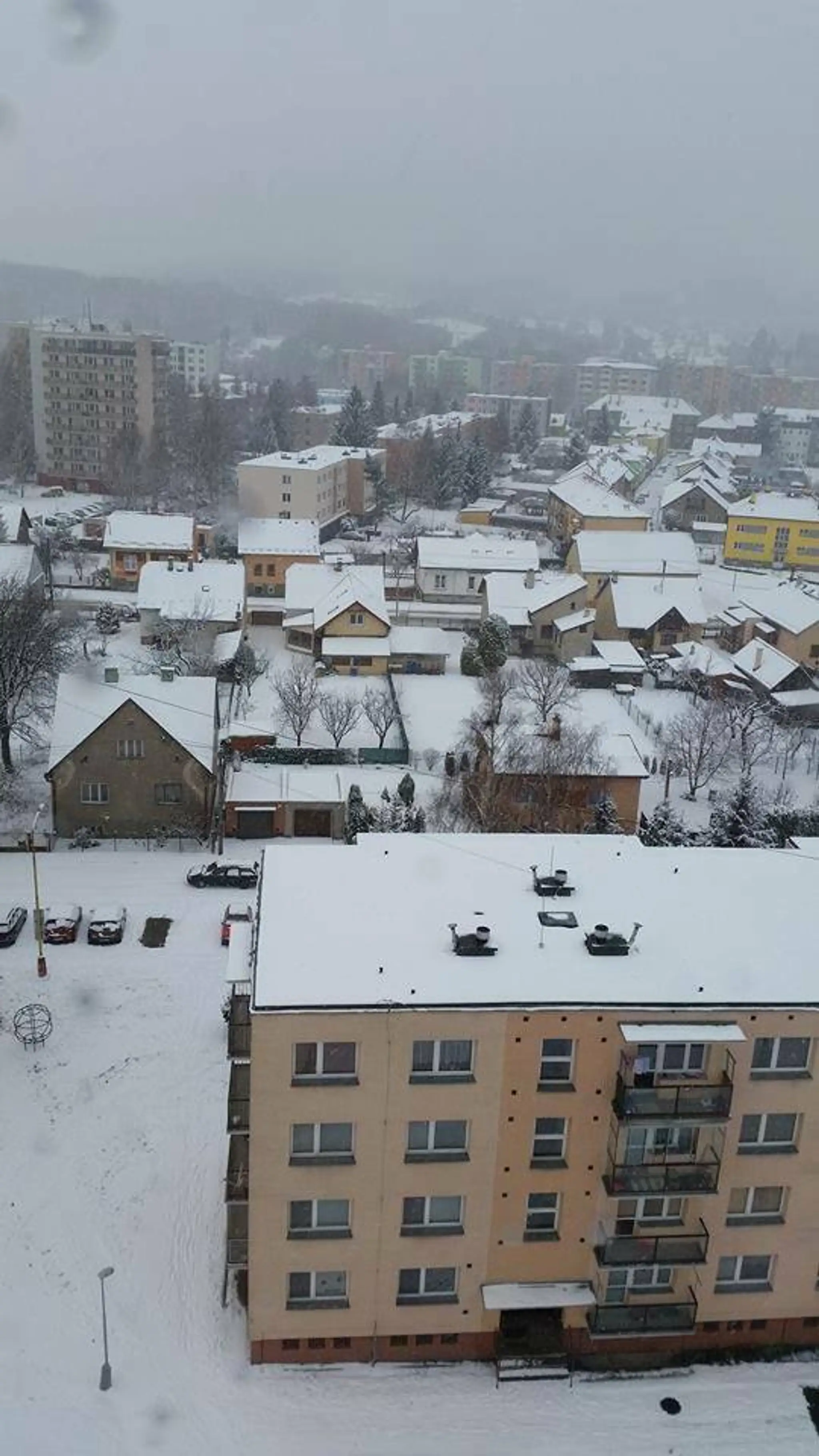 Vrútky, sneh