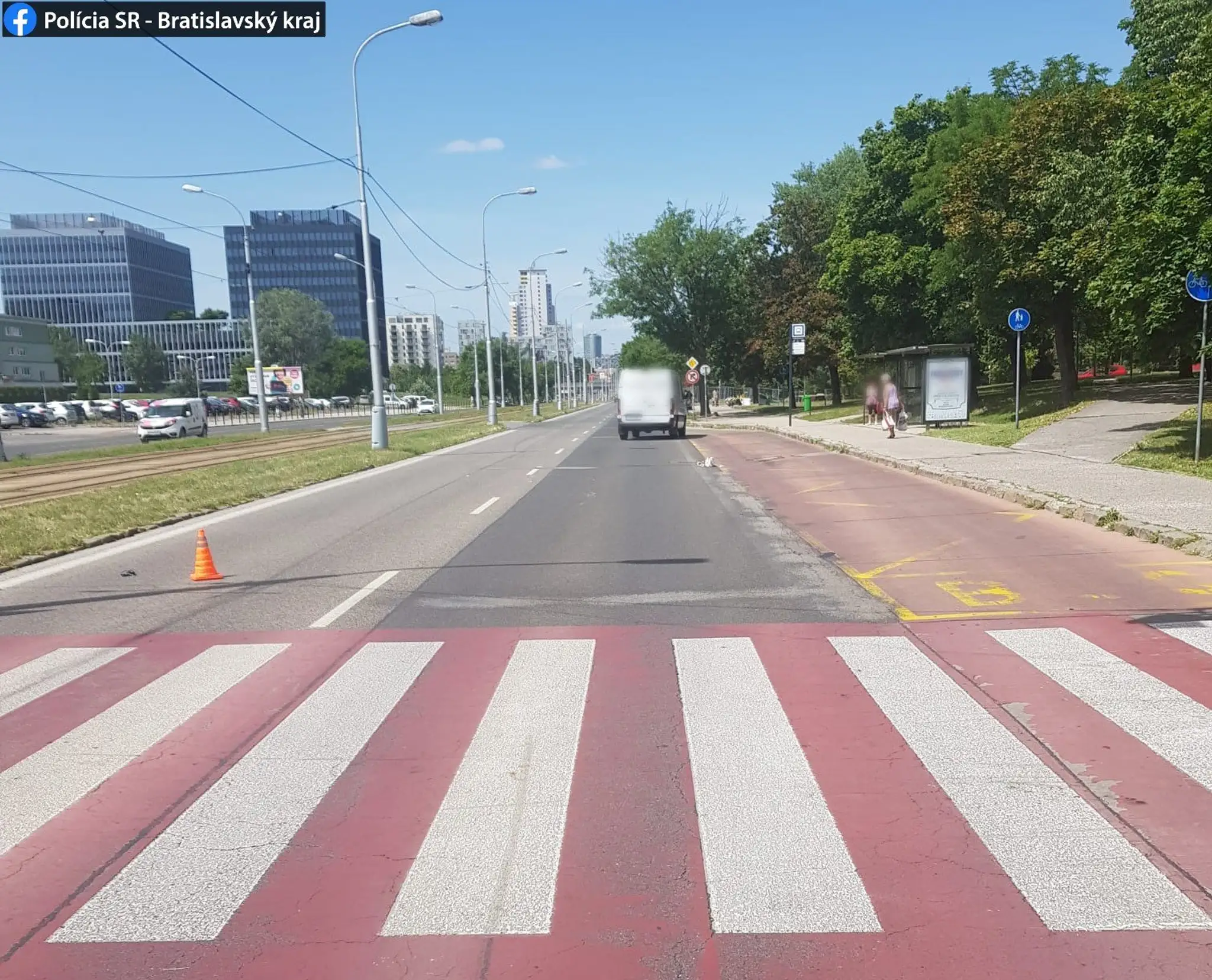 Tragická nehoda na Ružinovskej ulici.