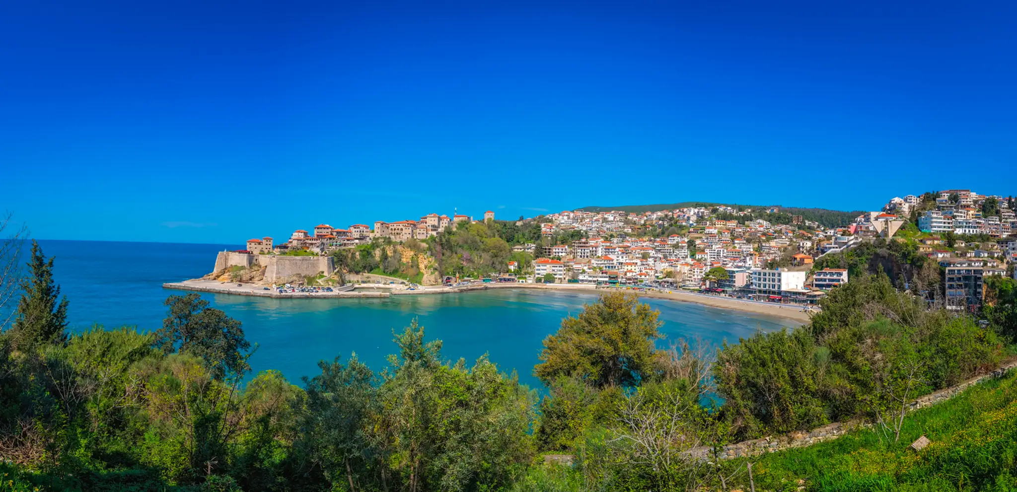 Ulcinj v Čiernej Hore.