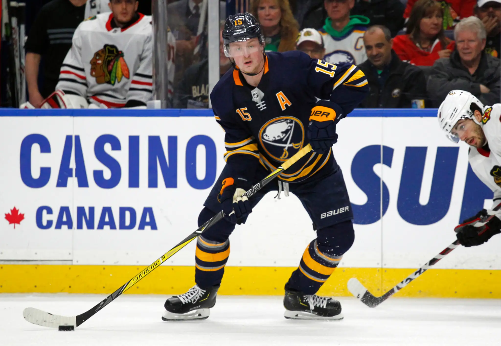 Jack Eichel z Buffala.