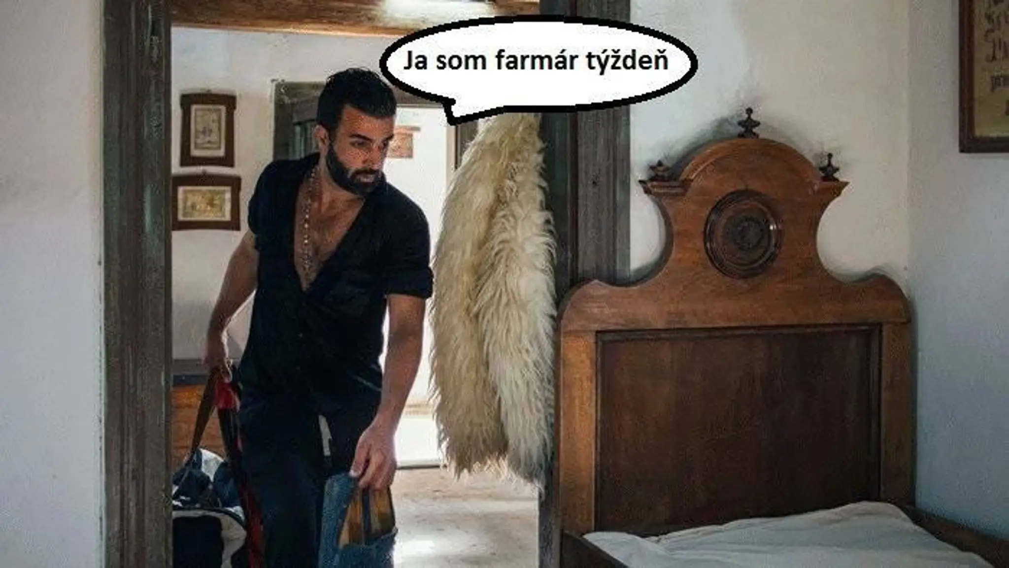 Reza Givili na Farme.