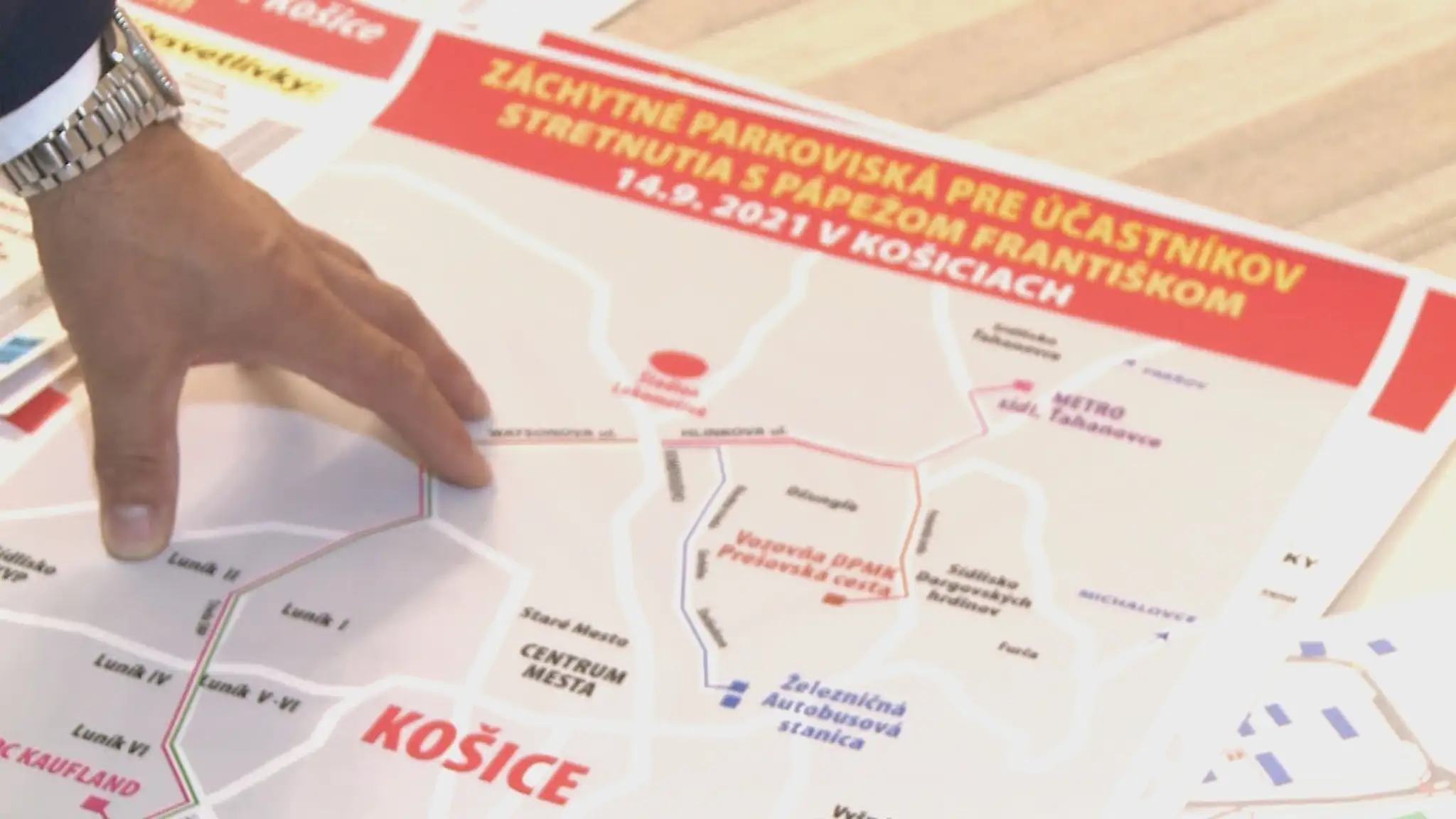 Košice sa pripravujú na pápeža