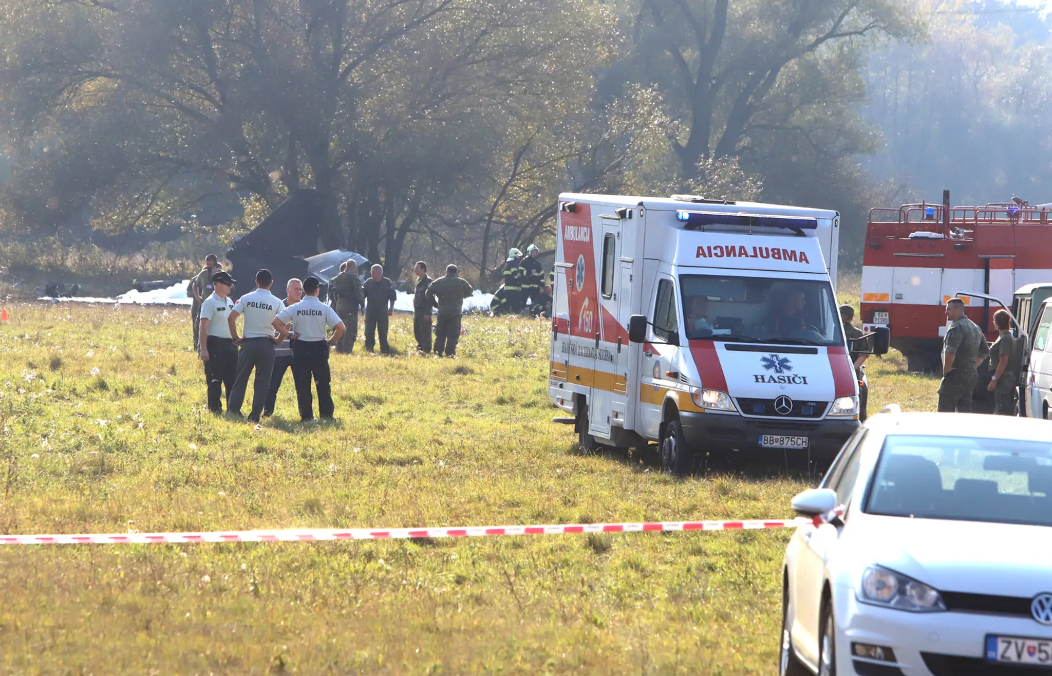 Medzi Sliačom a Kováčovou sa zrútilo vojenské lietadlo