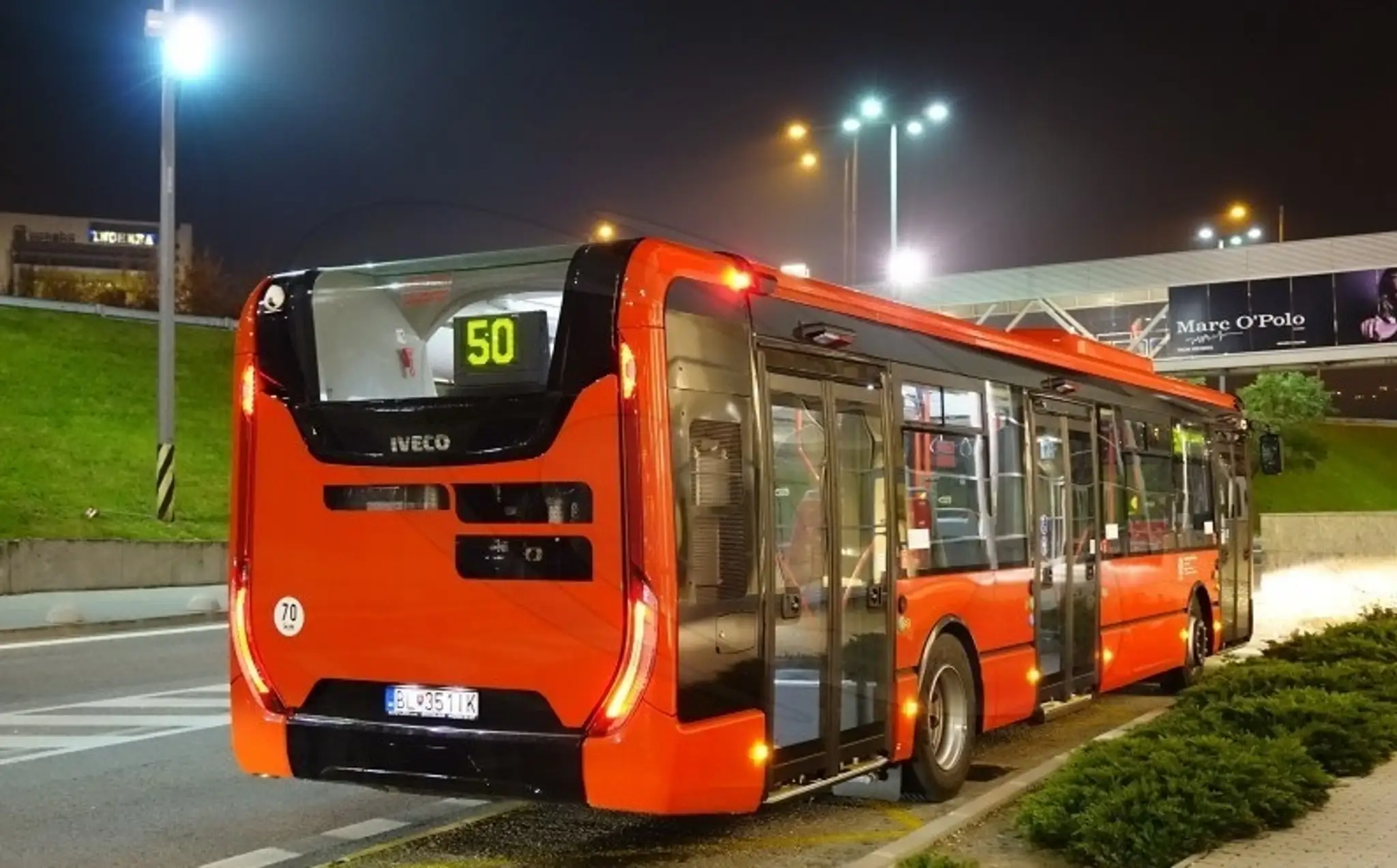 Iveco Urbanway už jazdí na linke číslo 50