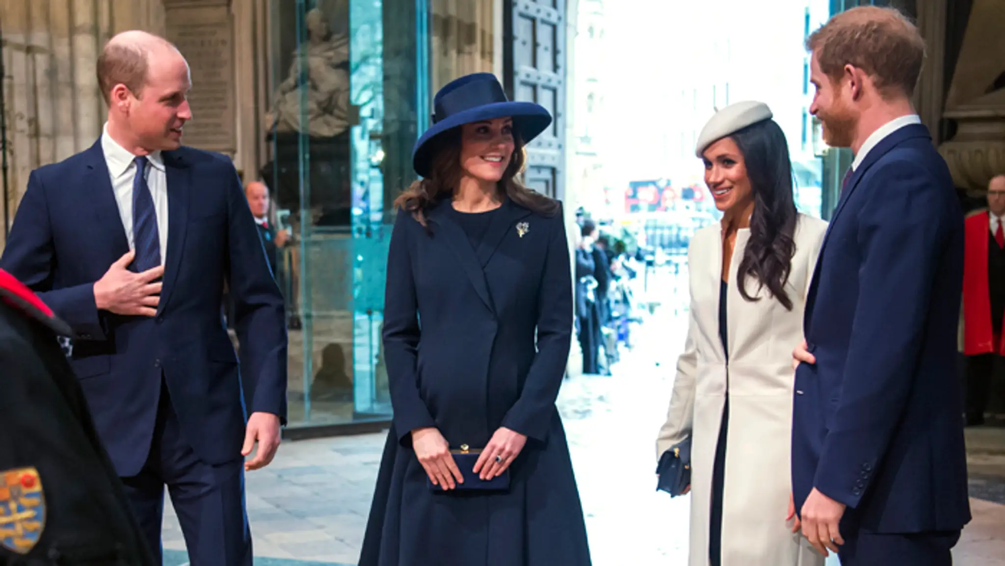 Princ William, Kate, Meghan Markle a princ Harry,