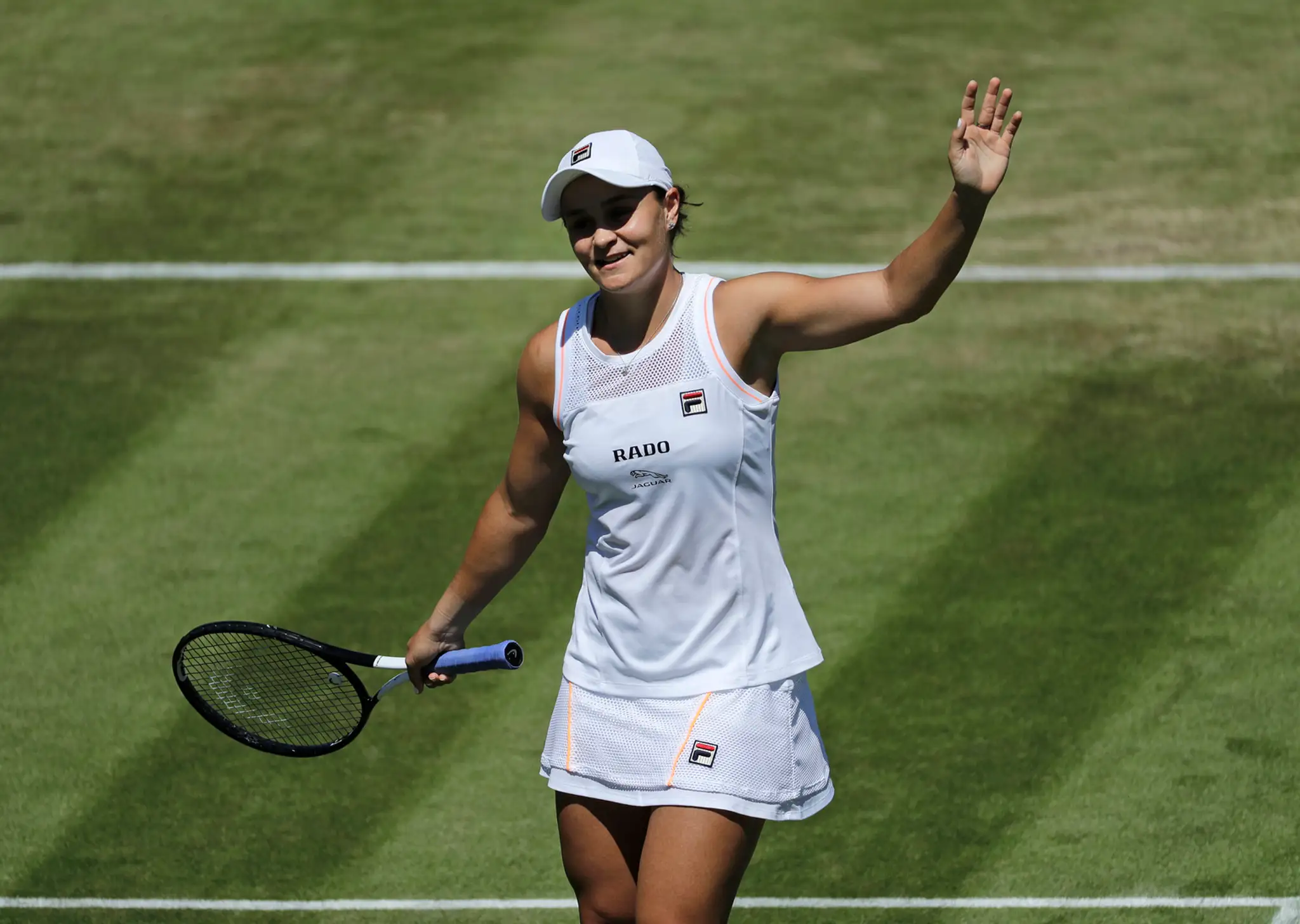 Tenista Sloane Stephensová v 2. kole Wimbledonu.