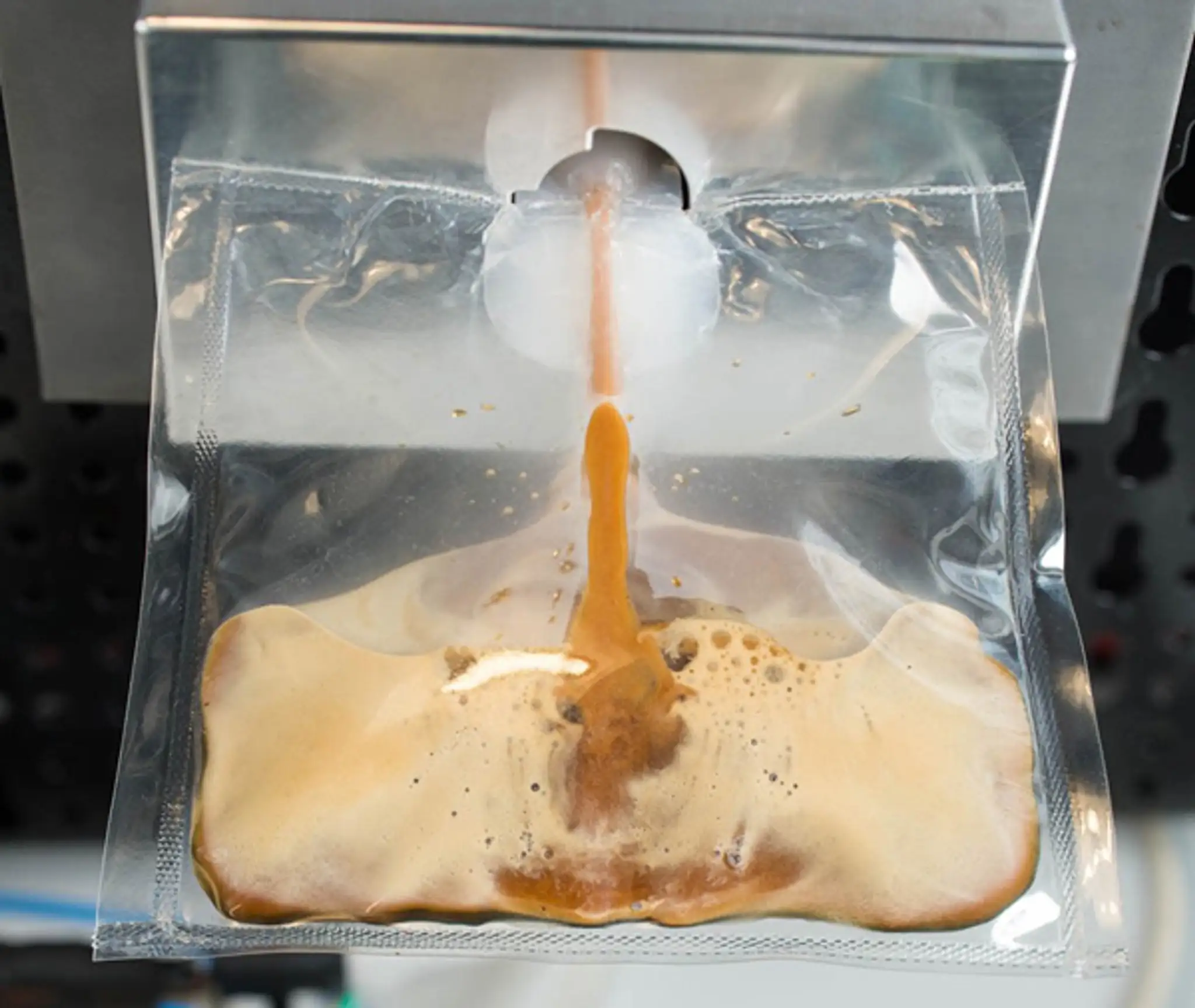 Prototyp kávovaru "ISSpresso".