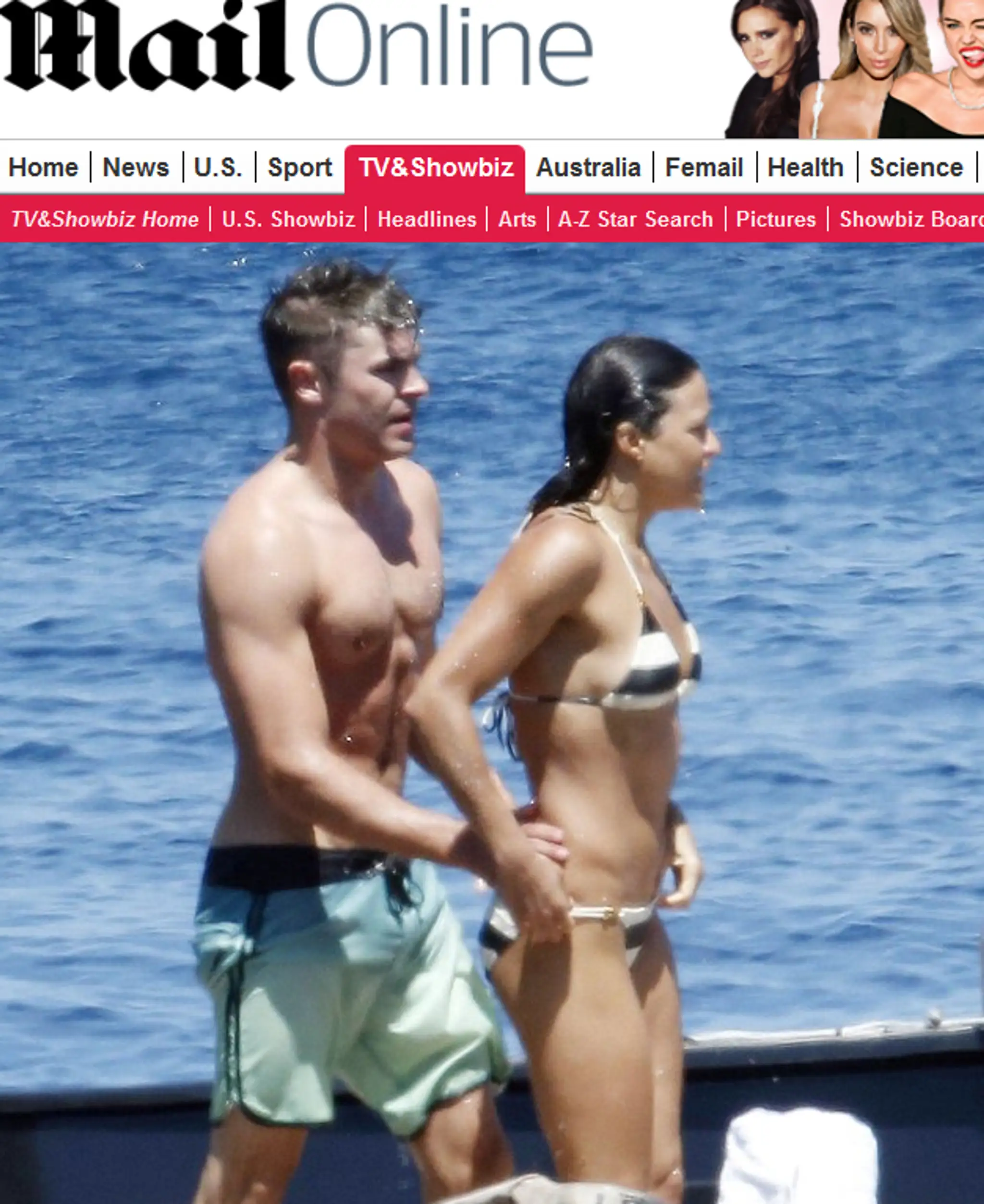 Zac Efron a Michelle Rodriguez