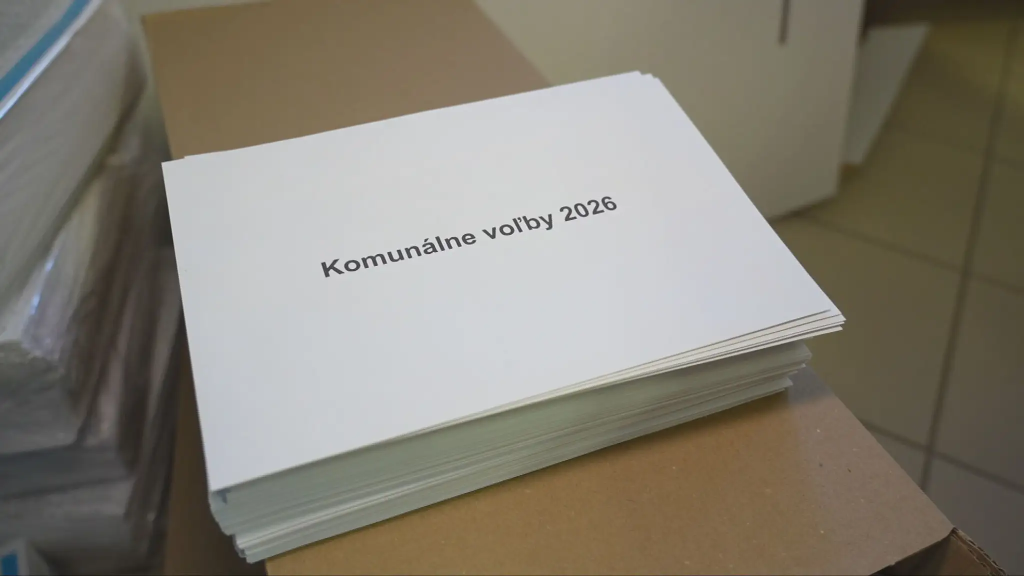 Komunálne a župné voľby 2026
