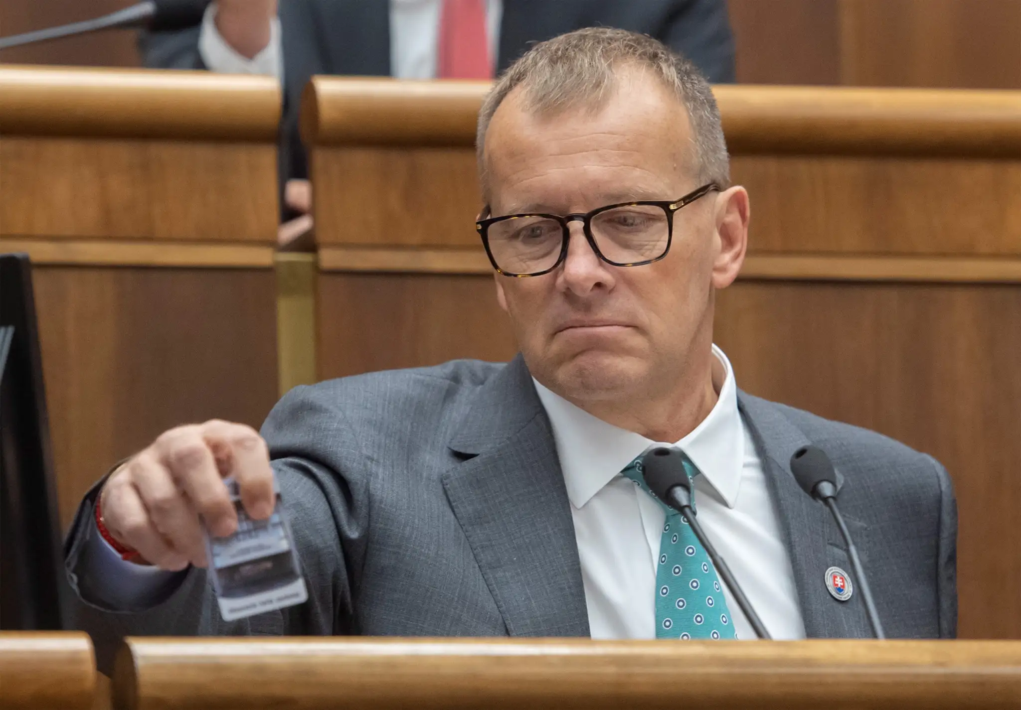 Predseda parlamentu Boris Kollár.