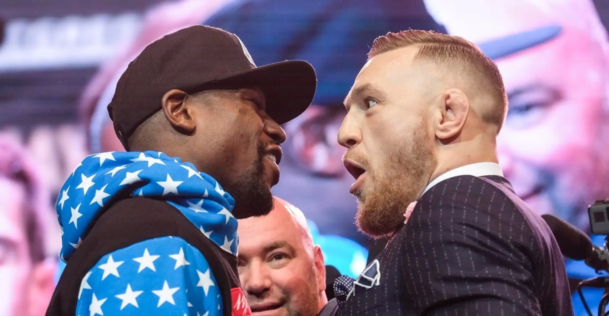 Floyd Mayweather a Connor McGregor.