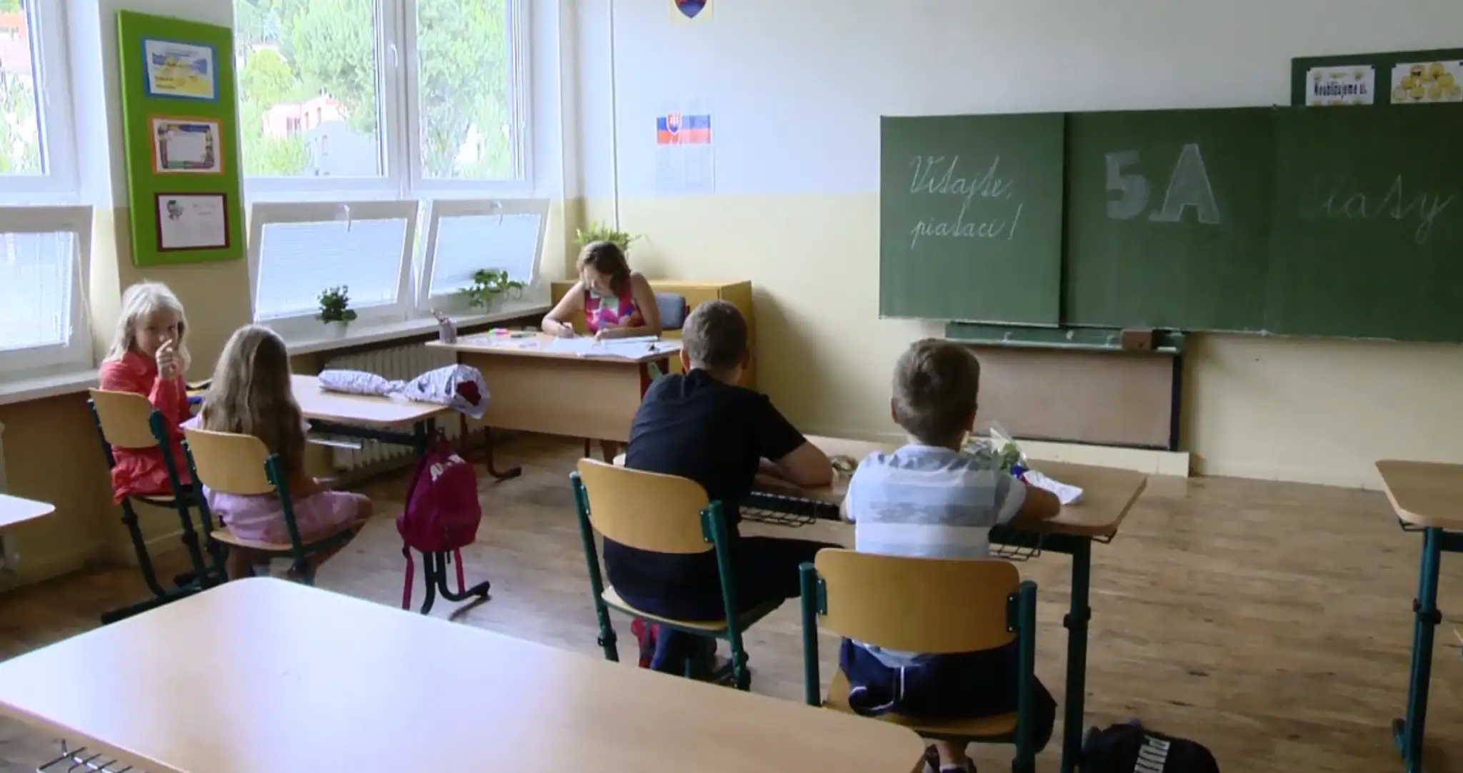 Žiaci v triede