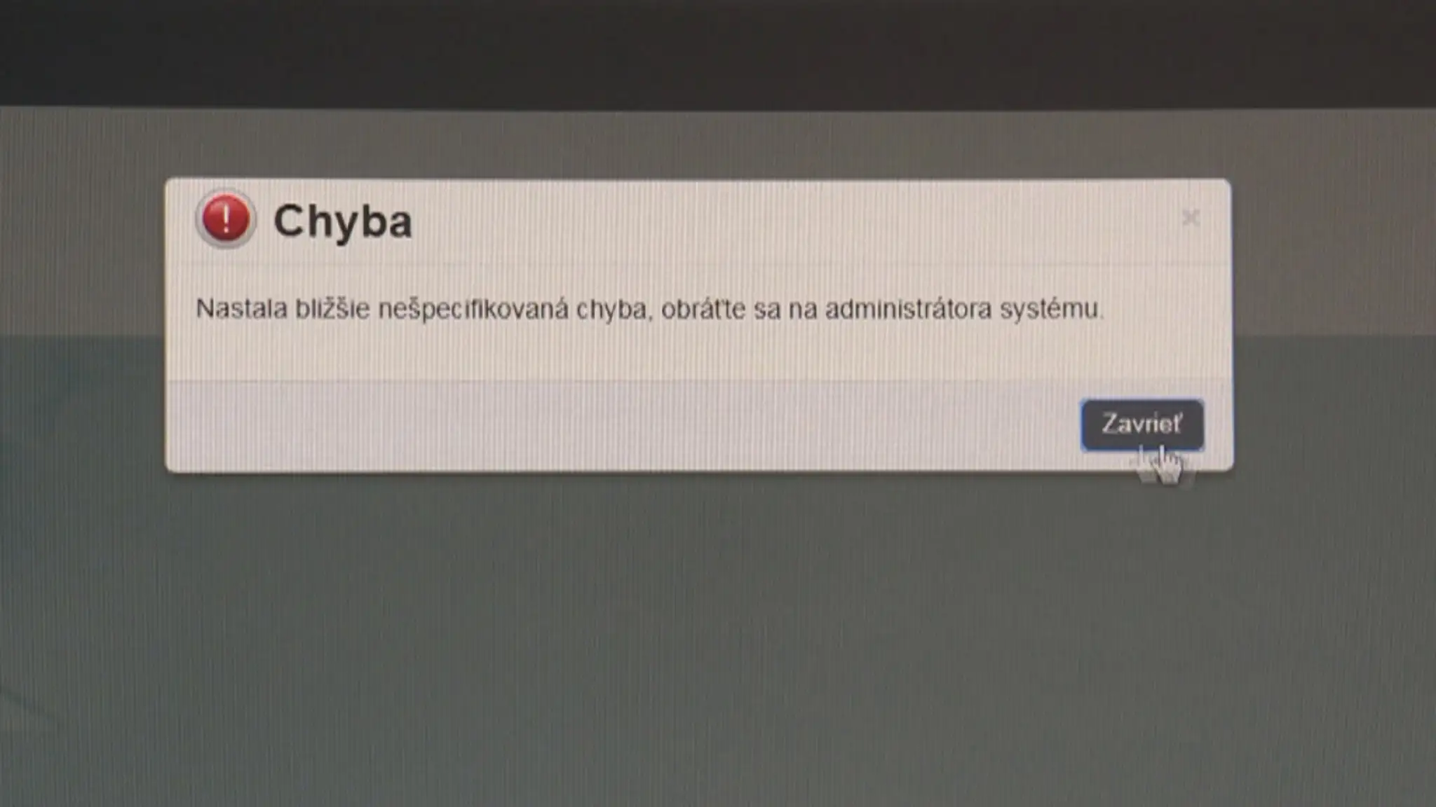 Daniari mali problémy so stránkou.