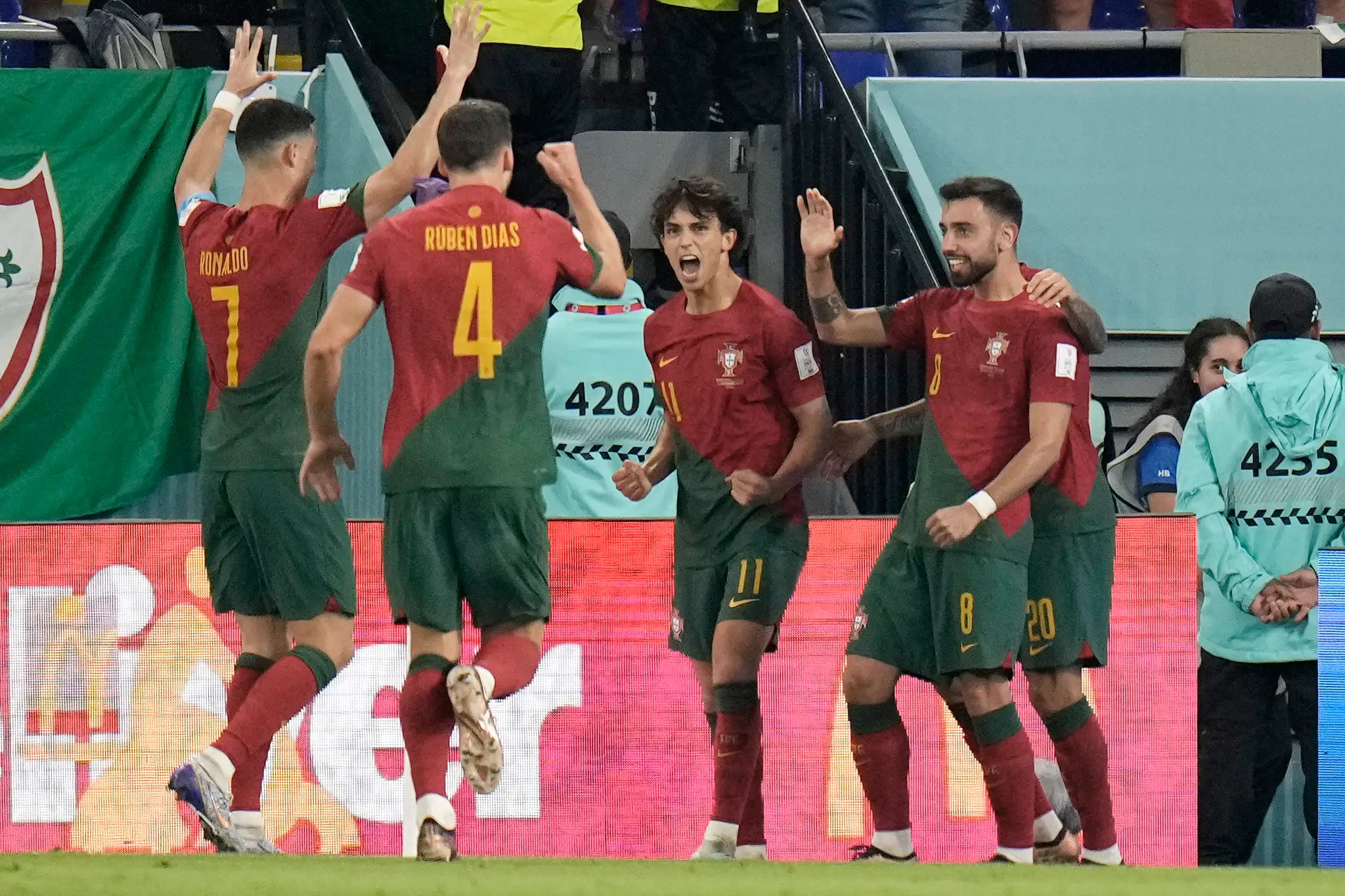 Futbalisti Portugalska.