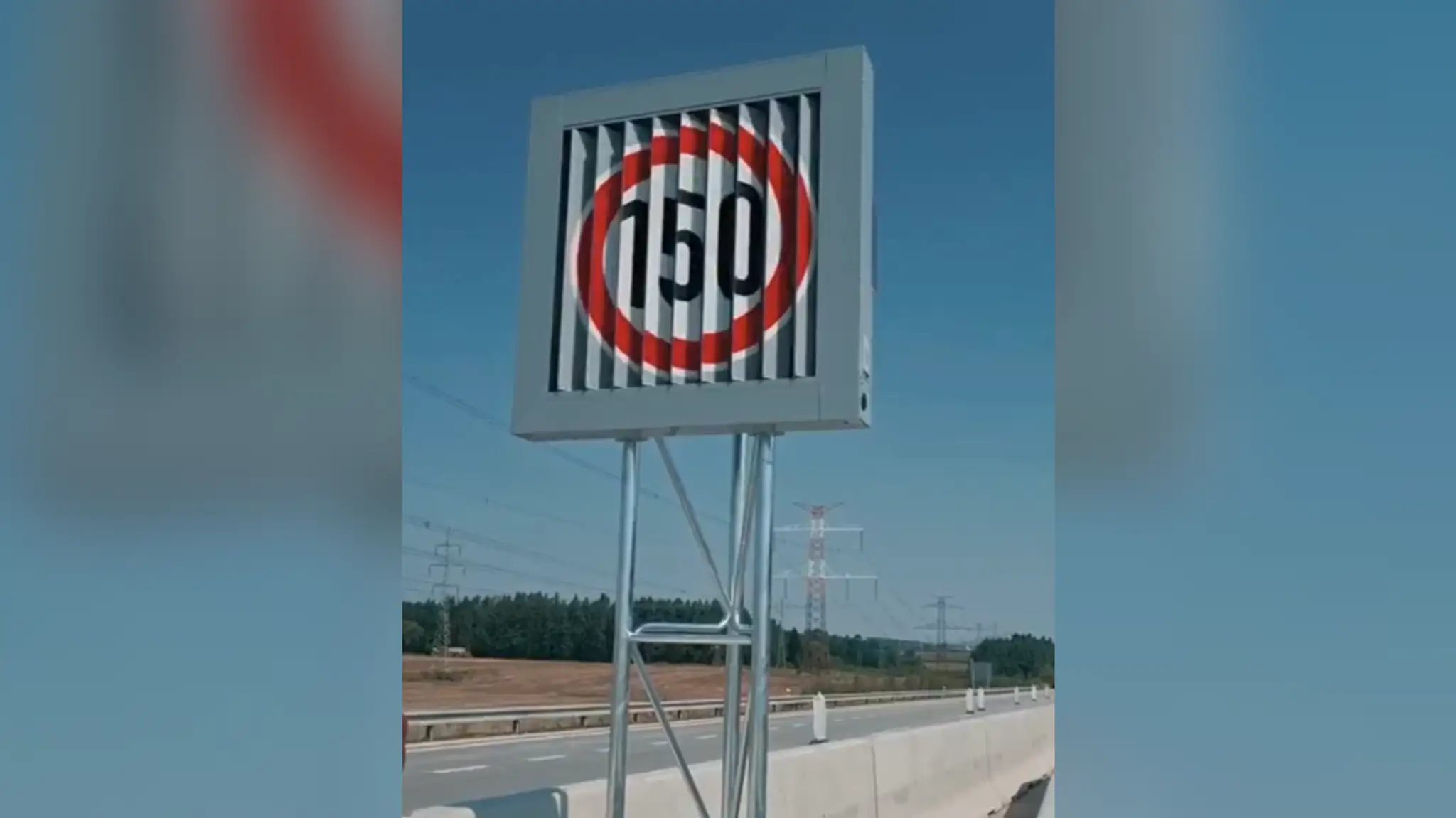 Novinka na diaľnici v Česku.