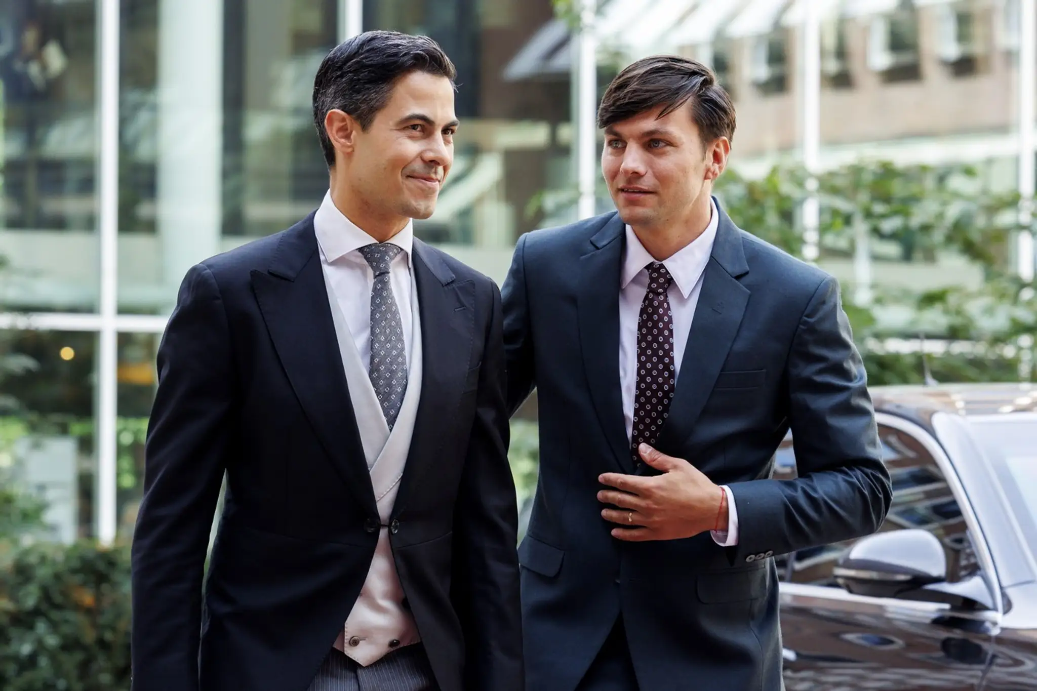 Rob Jetten a jeho partner Nicolás Keenan.