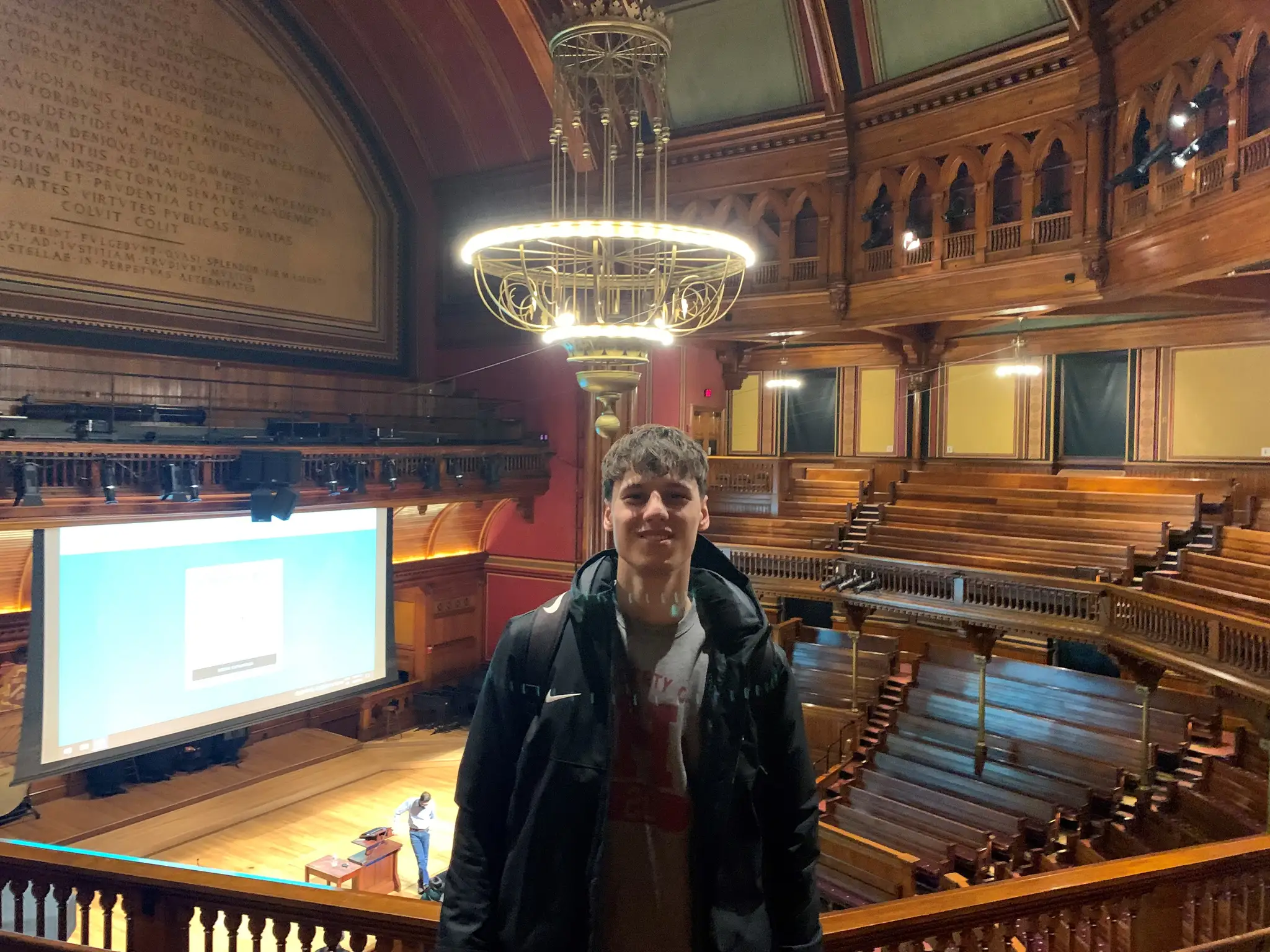 Martin na Harvarde.