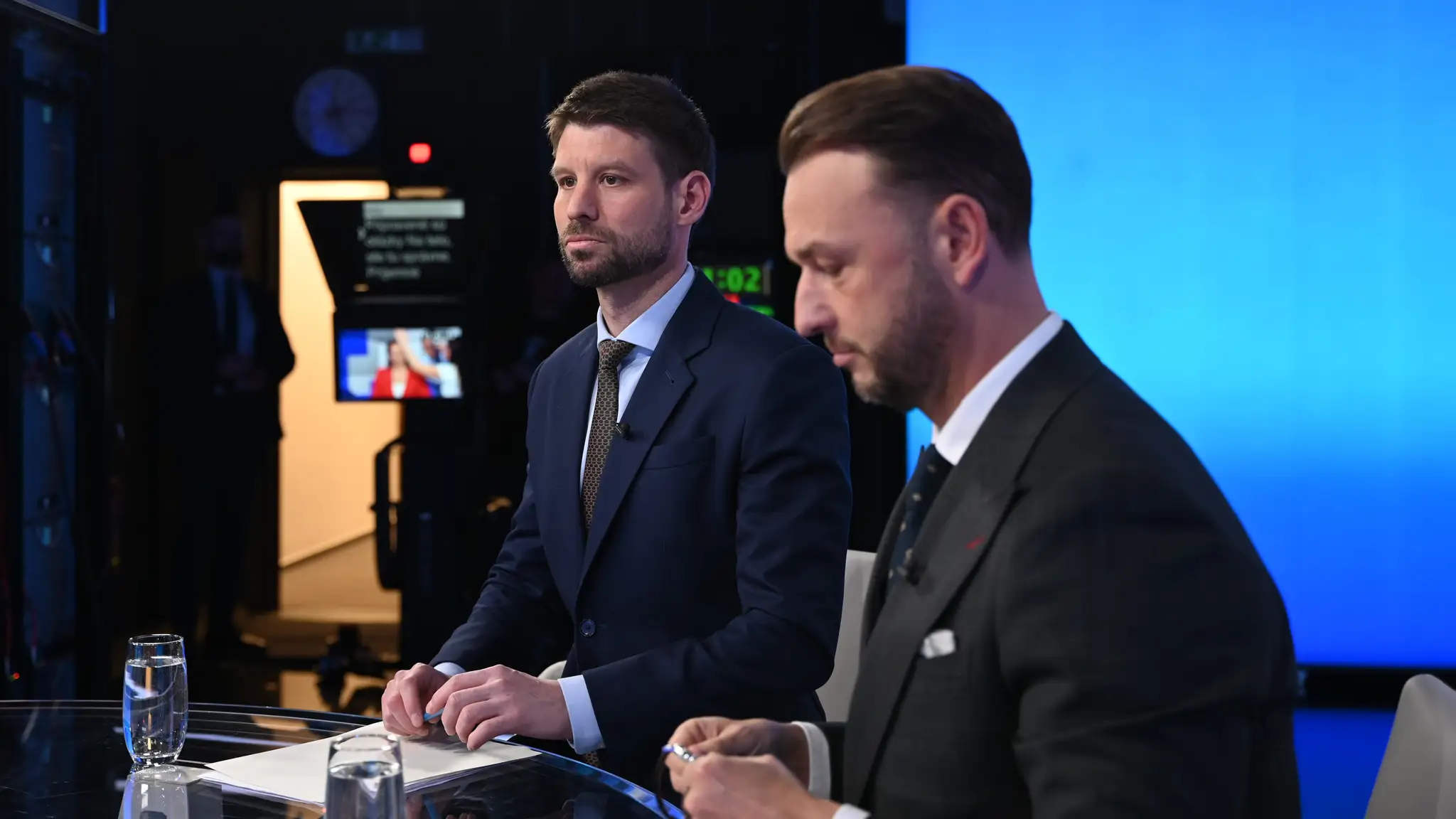 Matúš Šutaj Eštok a Michal Šimečka.