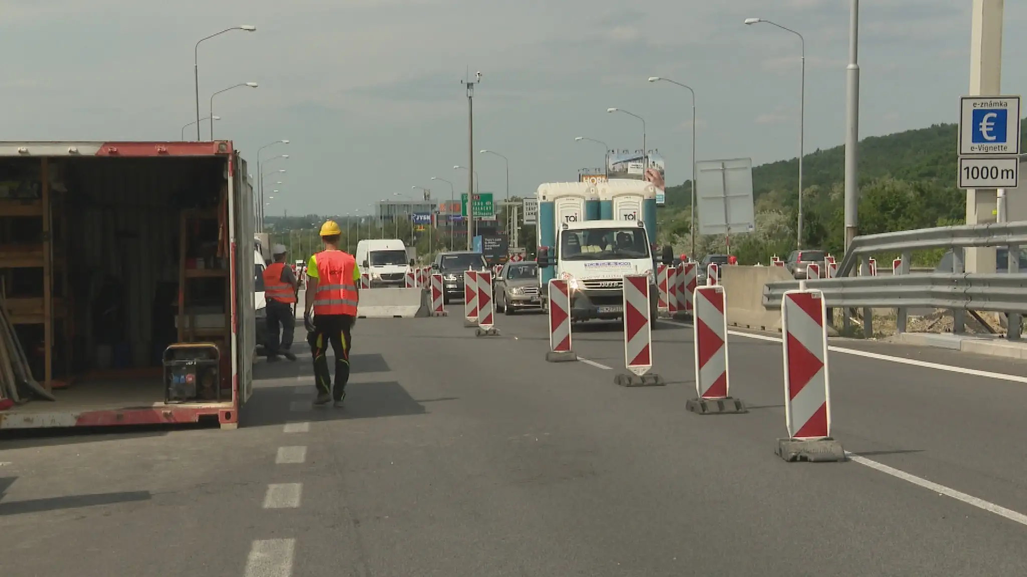 Uzávera mosta D2 dopravný kolaps nespôsobila.