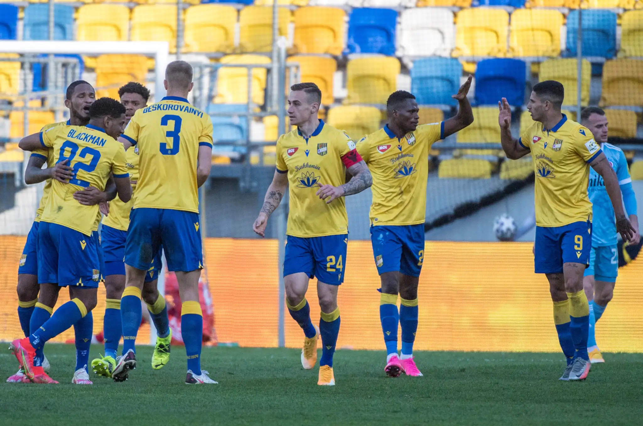 Futbalisti Dunajskej Stredy