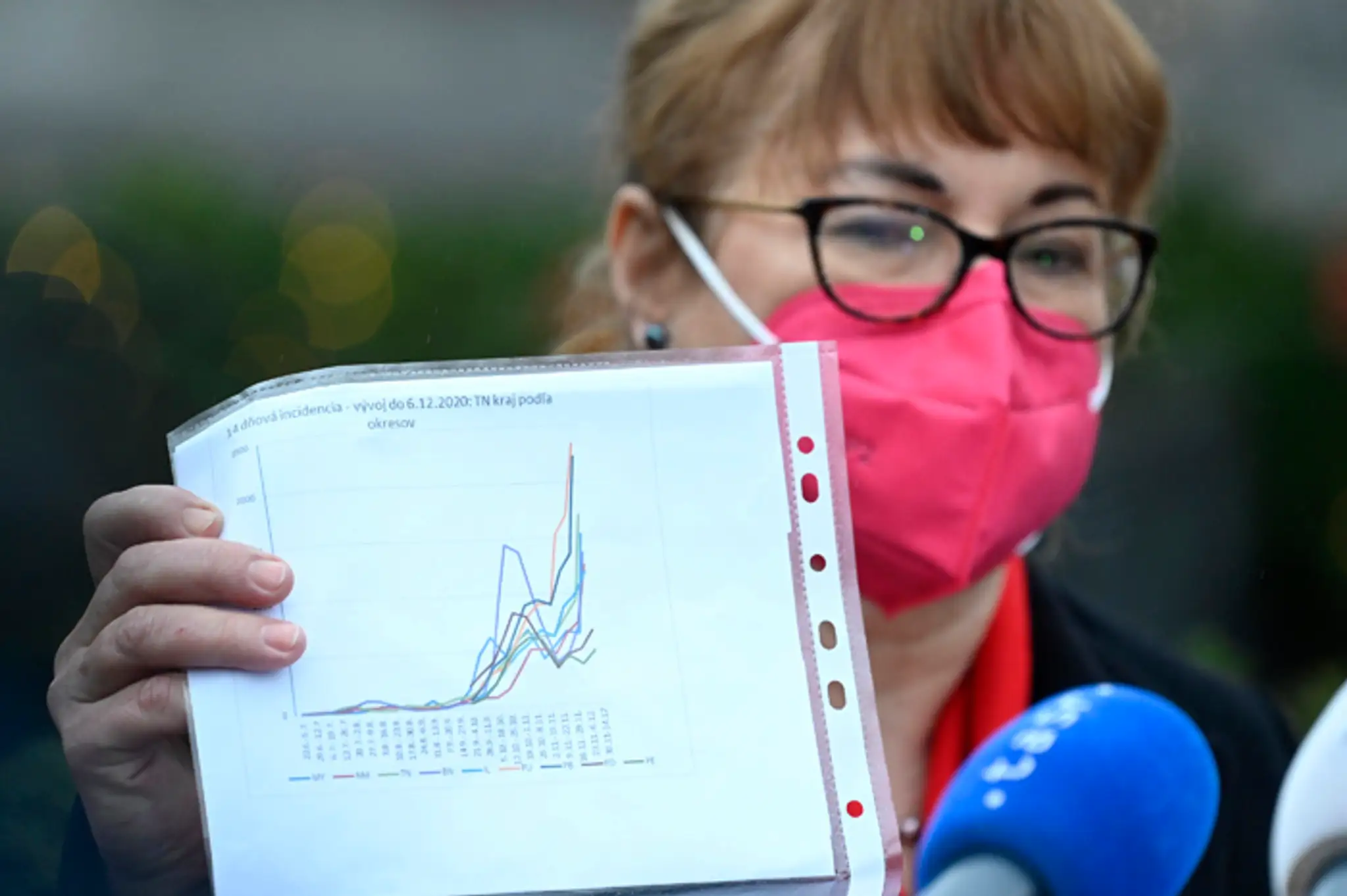 Zrazení ľudia na priechode pre chodcov v Banskej Bystrici.