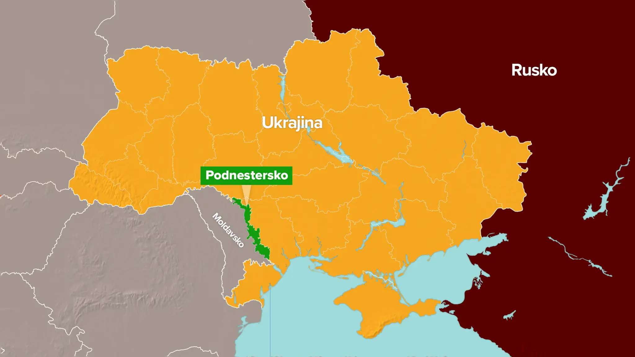 mapa podnes