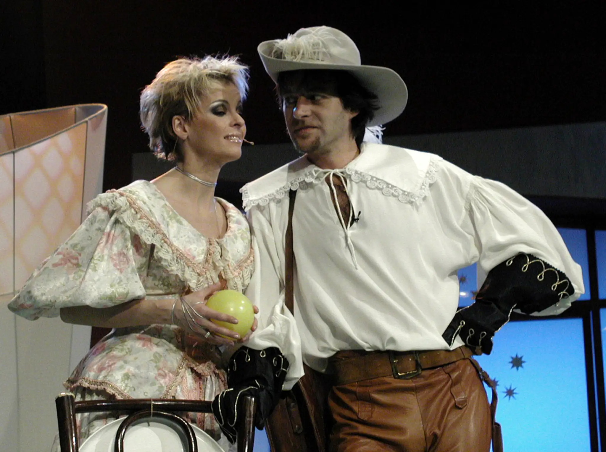 Iveta Bartošova a Pavol Habera (19. decembra 2002)
