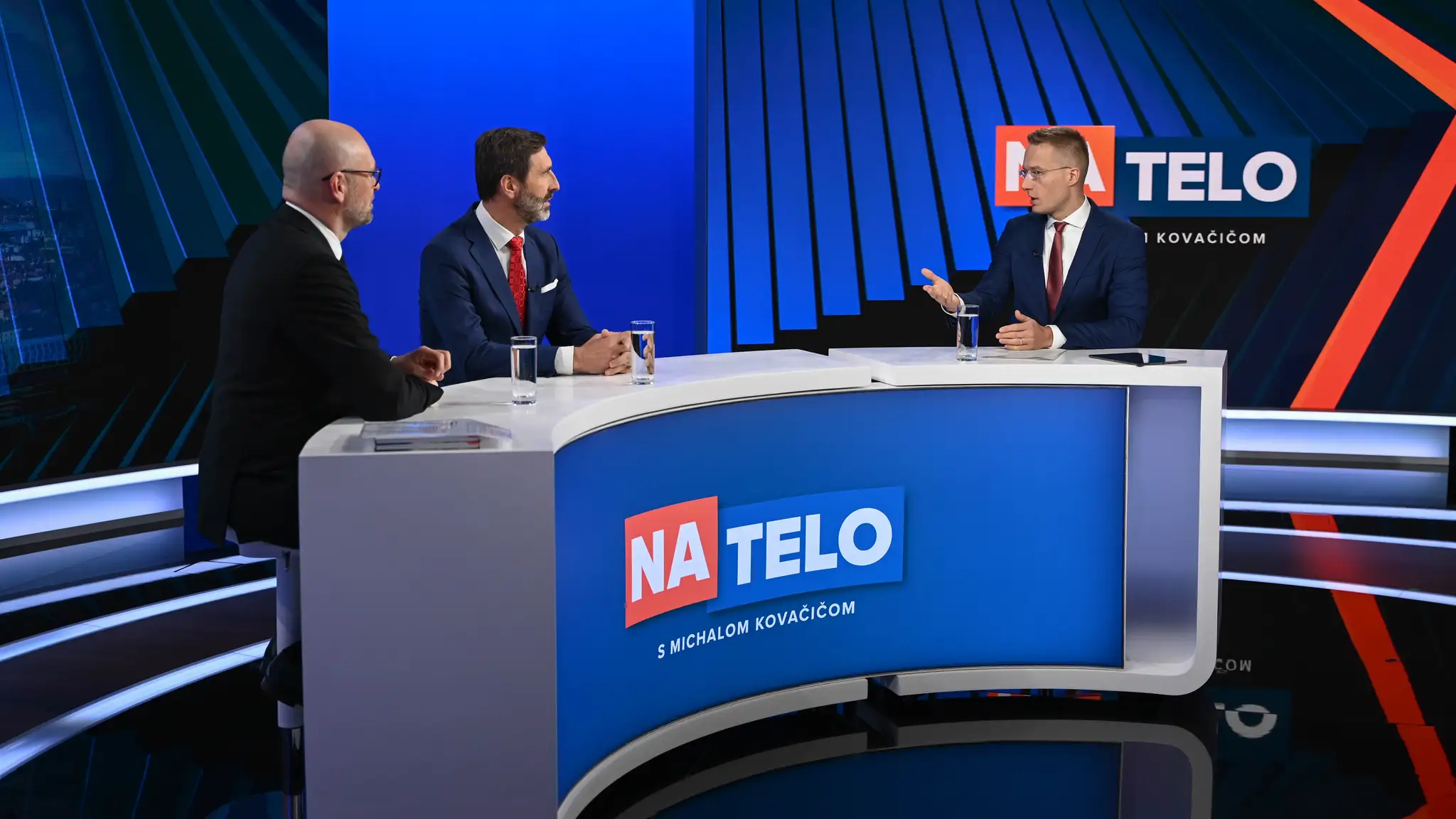 Juraj Blanár a Richard Sulík v relácii Na telo.