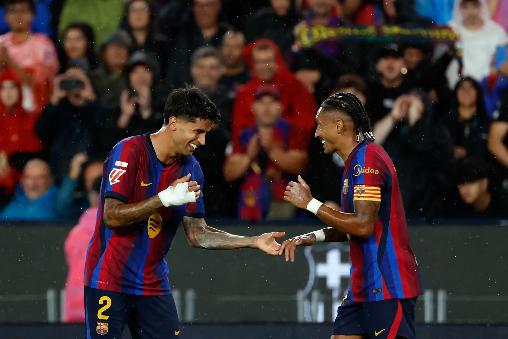 Futbalisti Barcelony.