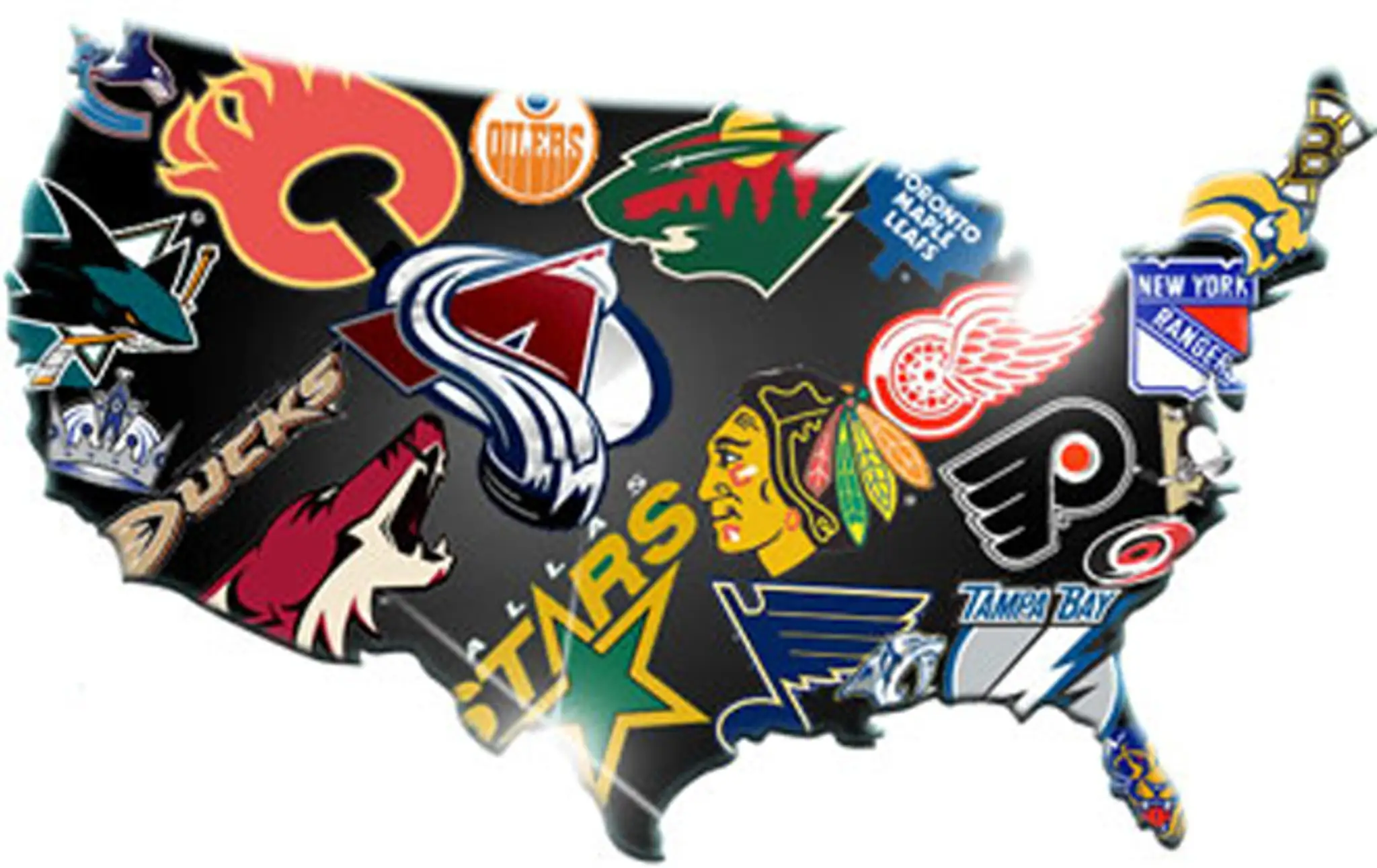 Mapa NHL