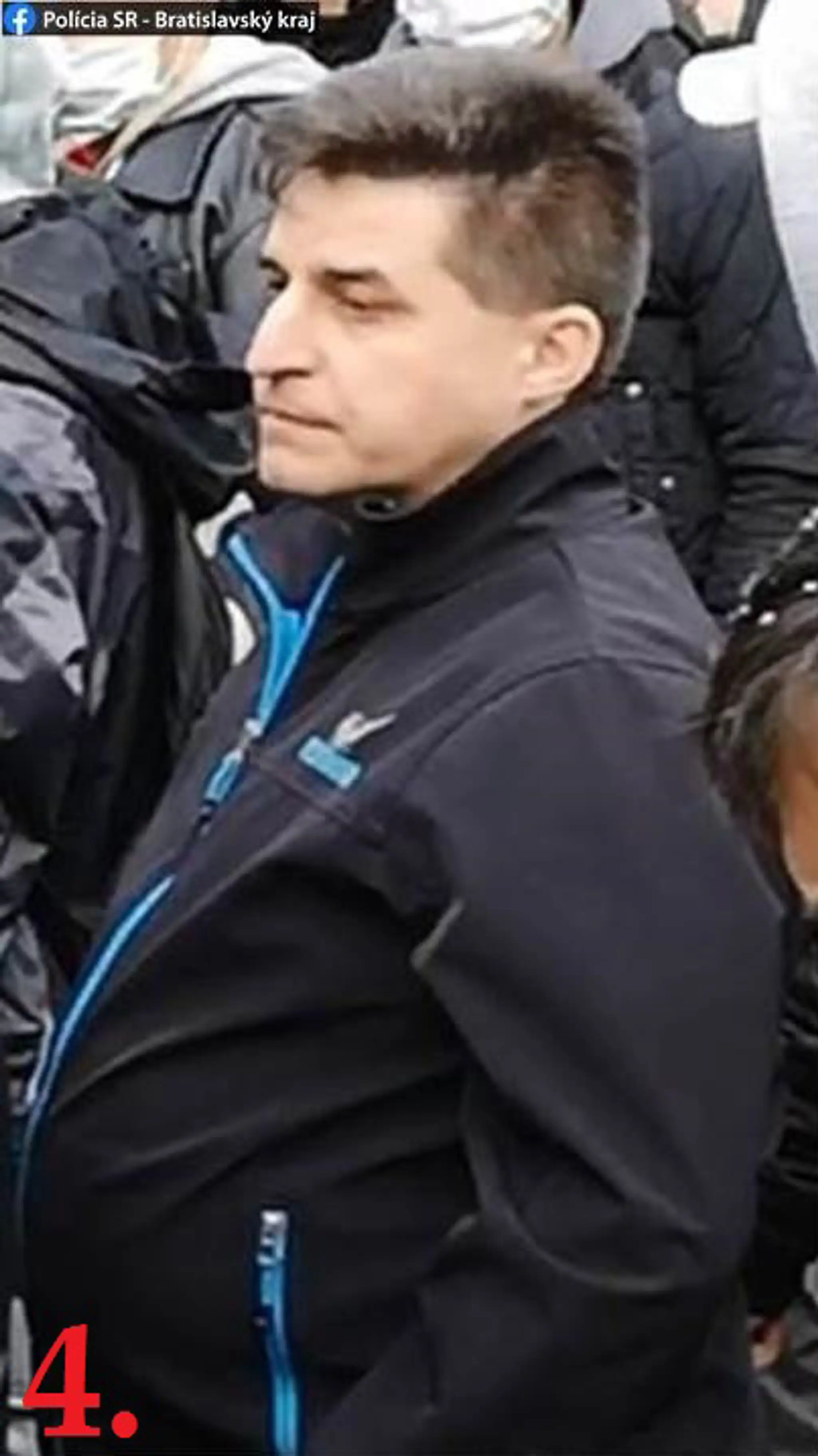 Hľadaný muž z protestu zo 17. októbra.
