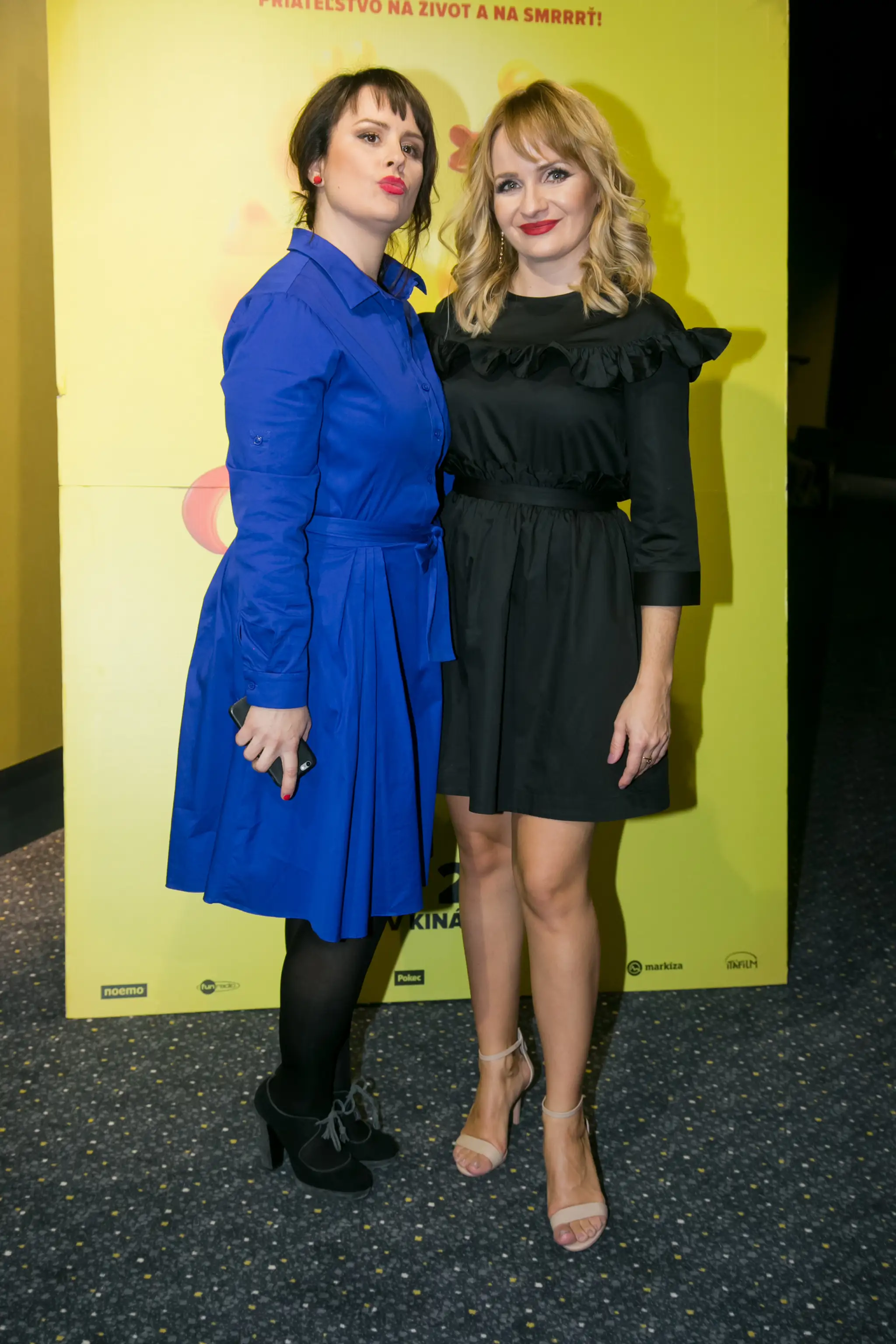 Premiéra Cuky Luky filmu, Petra Polnišová a Zuzka Šebová
