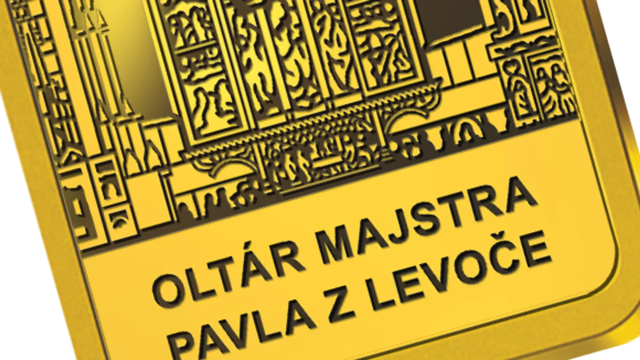 Oltár Majstra Pavla z Levoče na tehličke z rýdzeho zlata
