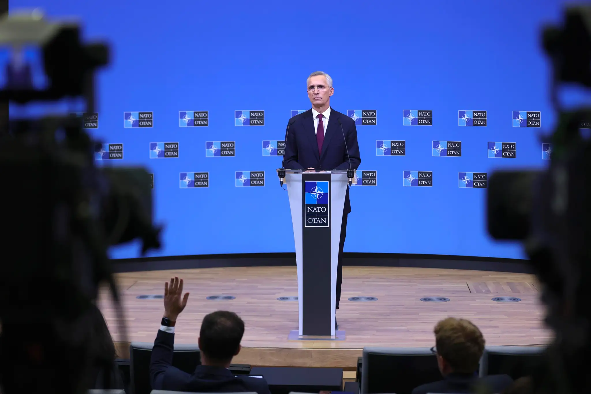 Generálny tajomník NATO Jens Stoltenberg.