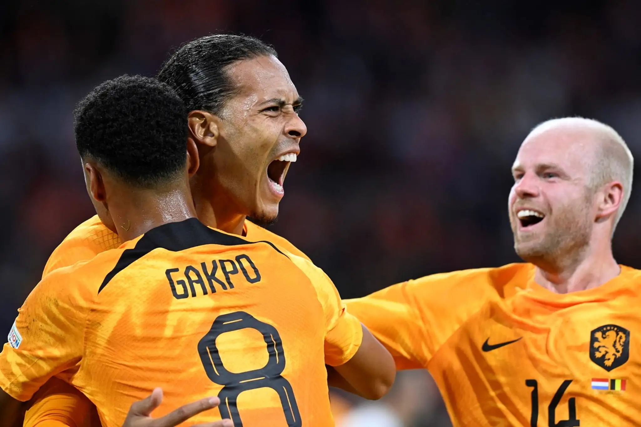Van Dijk zaistil Holandsku tri body