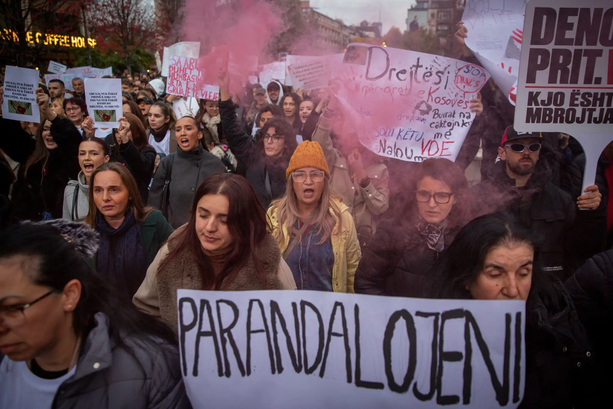 Protest v Kosove