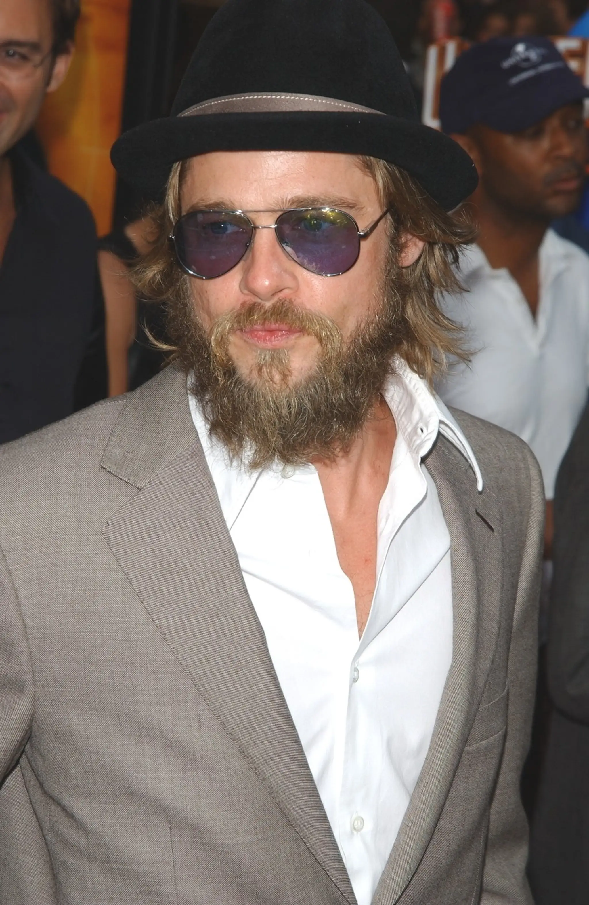 Brad Pitt často menil imidž kvôli filmovým úlohám. 