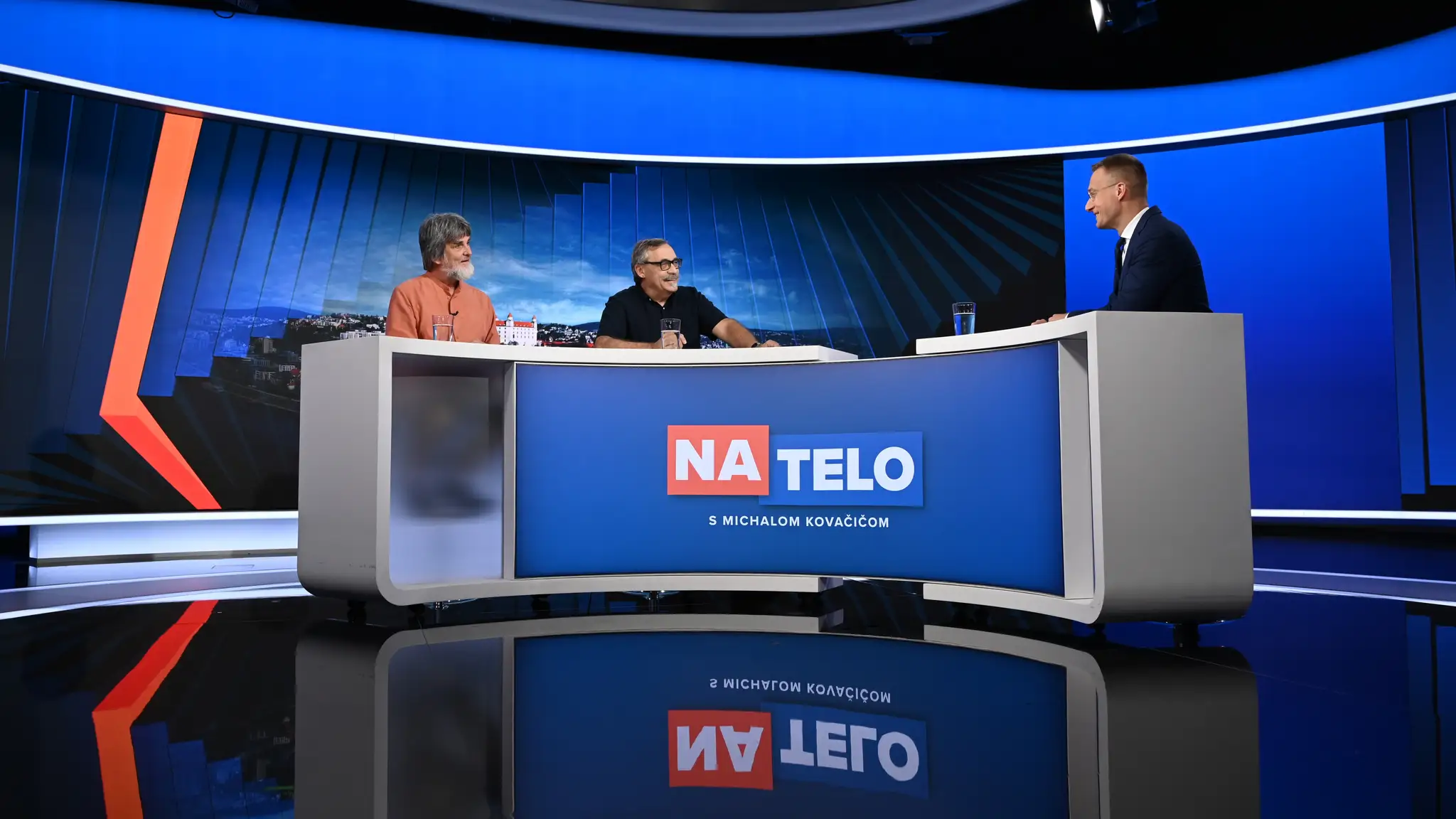 Na telo s Danielom Pastirčákom a Antonom Heretikom.