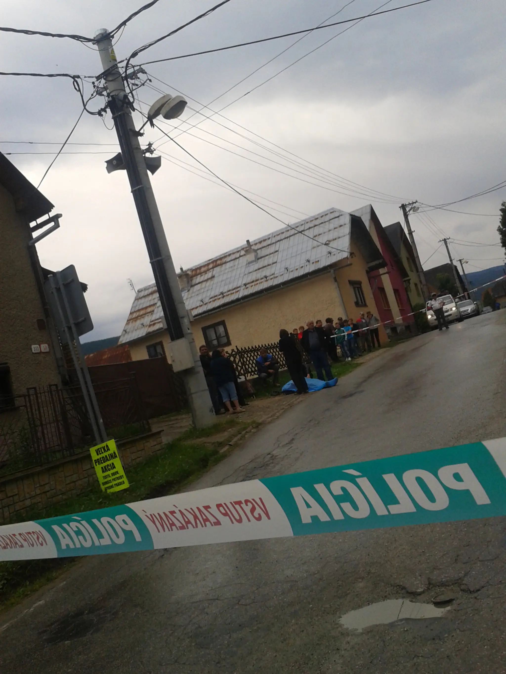 Zrážka dvoch cyklistov v Hruštíne.