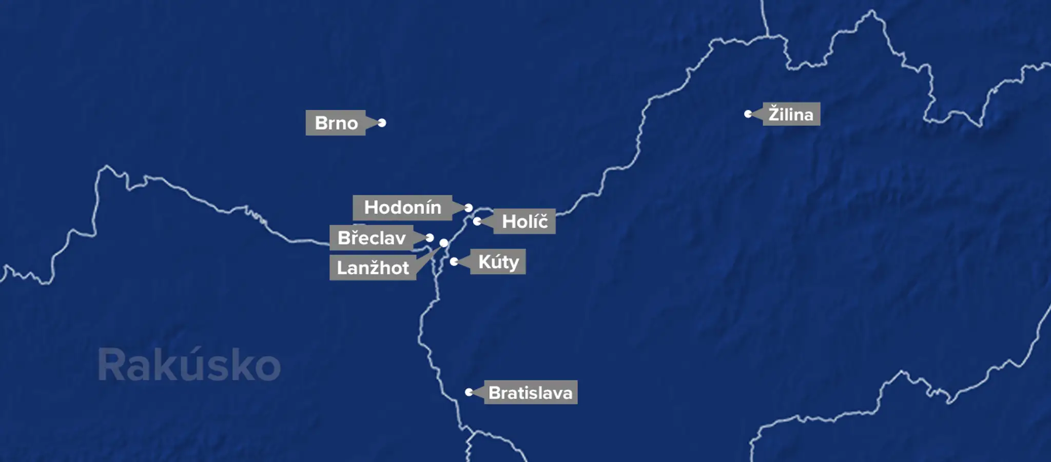 mapa cz