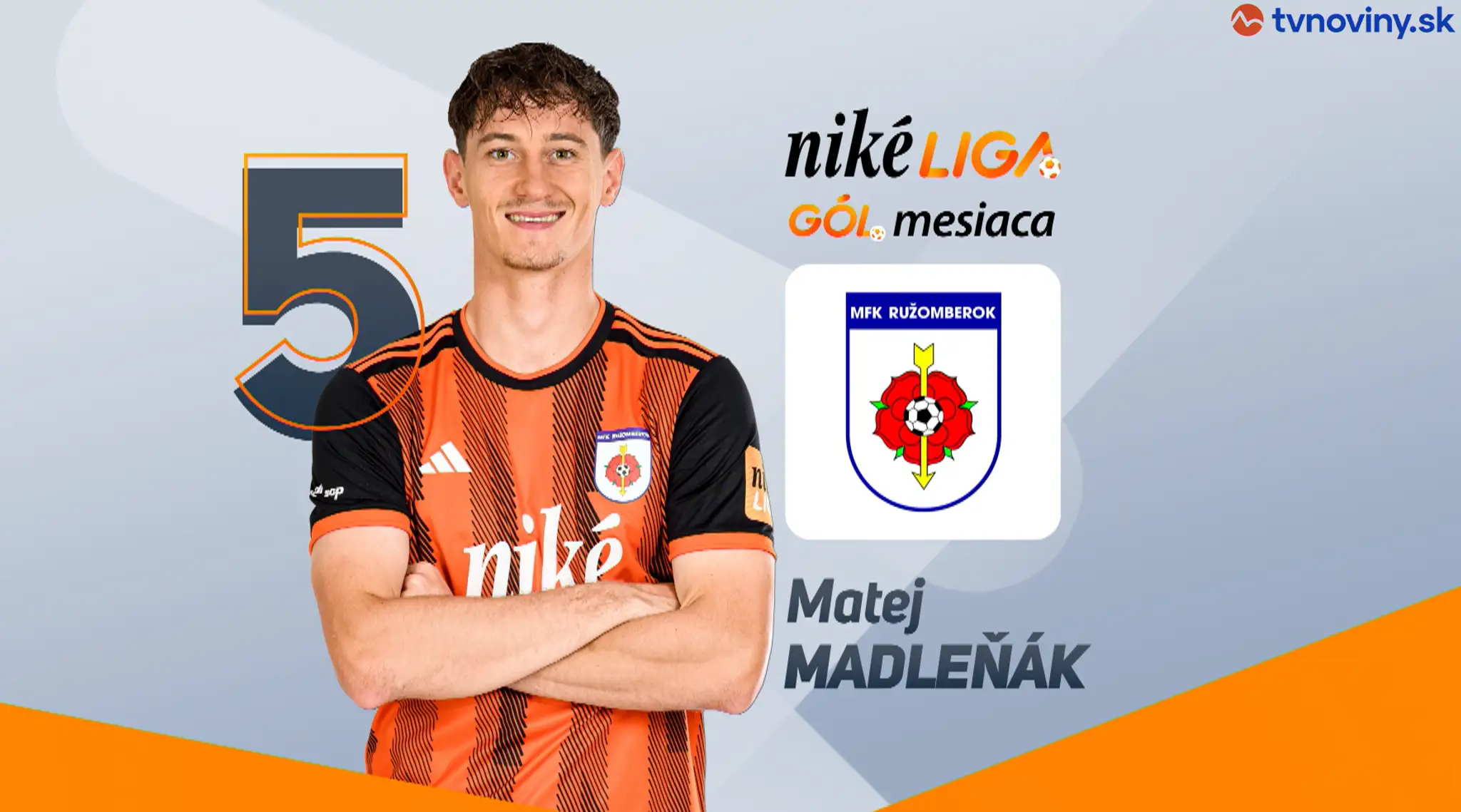 gól mesiaca máj Matej Madleňák