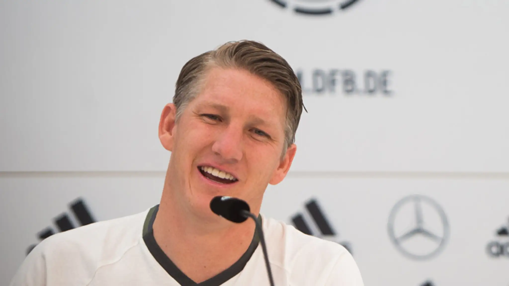 Kapitán nemeckej futbalovej reprezentácie Bastian Schweinsteiger.