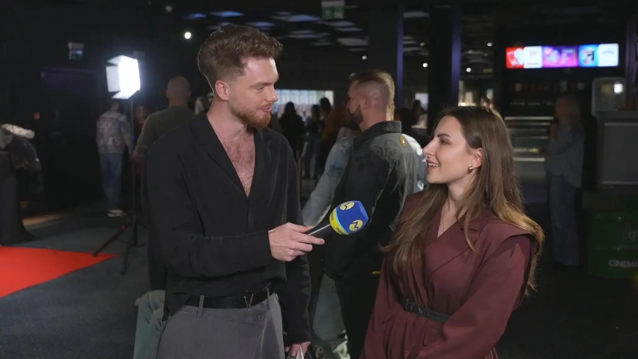 Rebeka v živáku z kino premiéry Ruže pre nevestu
