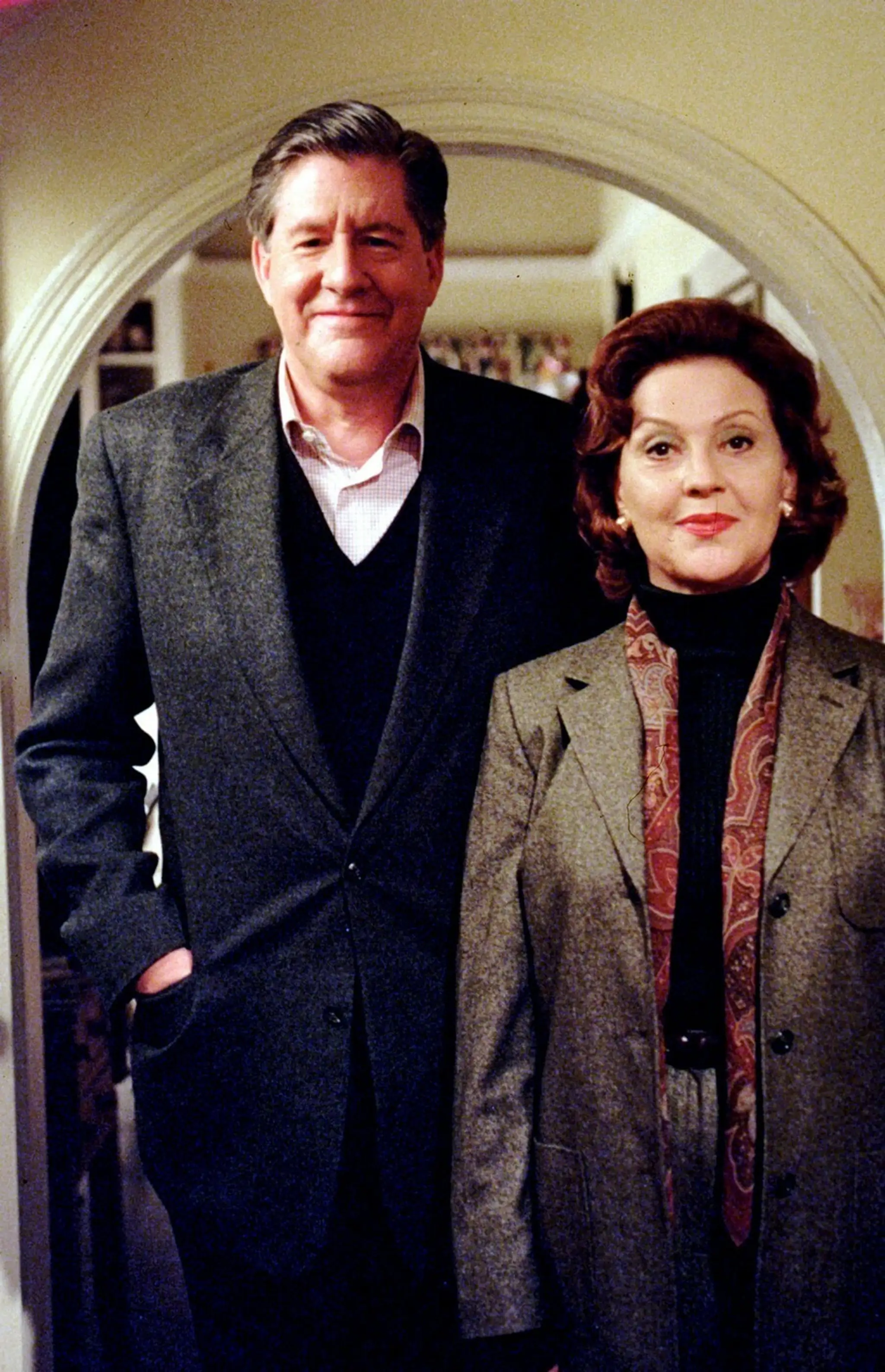 Edward Herrmann v seriáli Ženy z rodu Gilmorovcov.