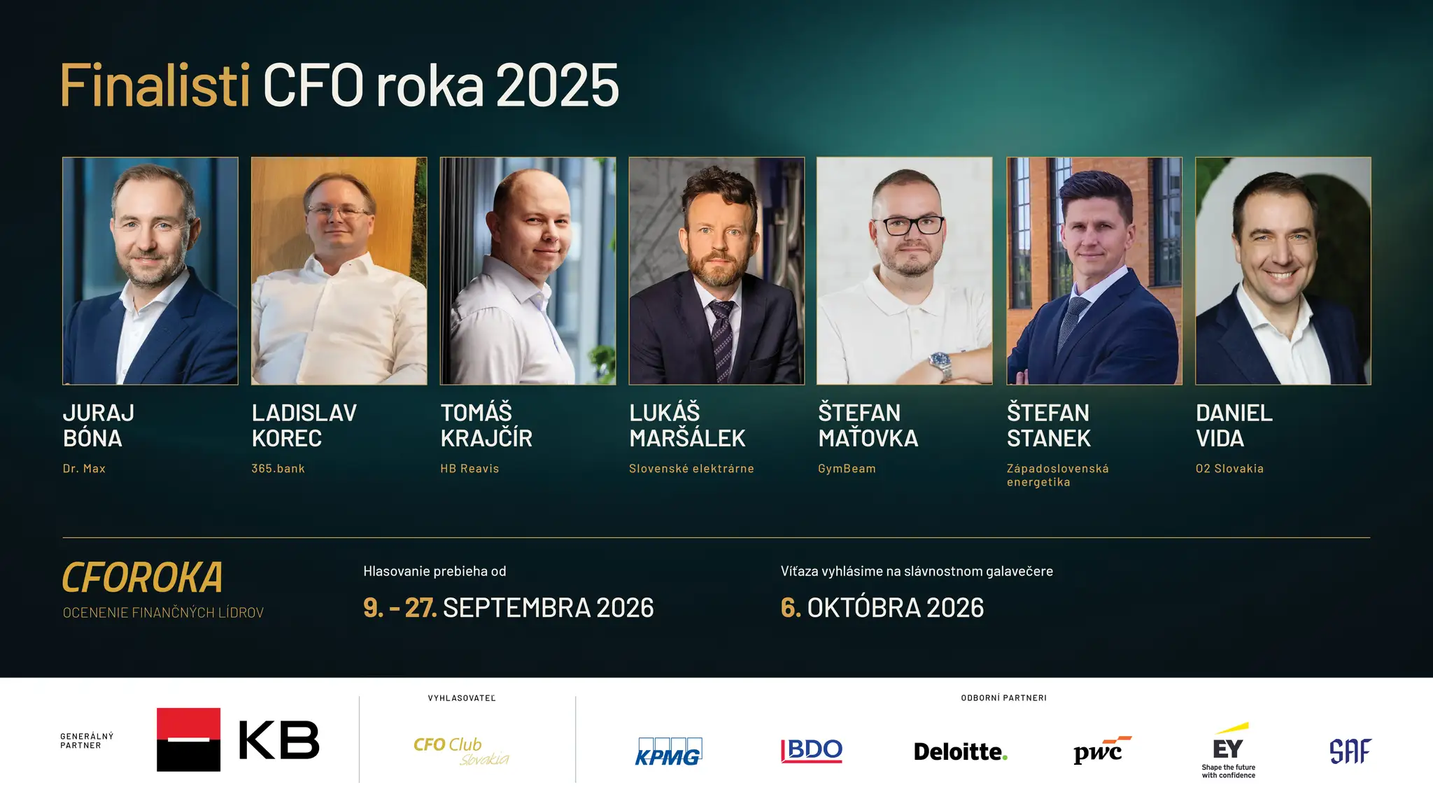 Finalisti CFOROKA 2025