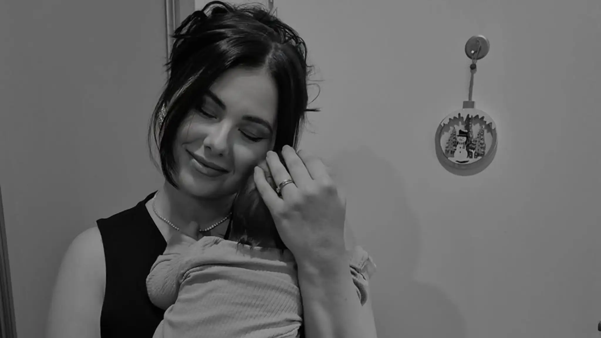 Diana Ostapets Ristová so synom
