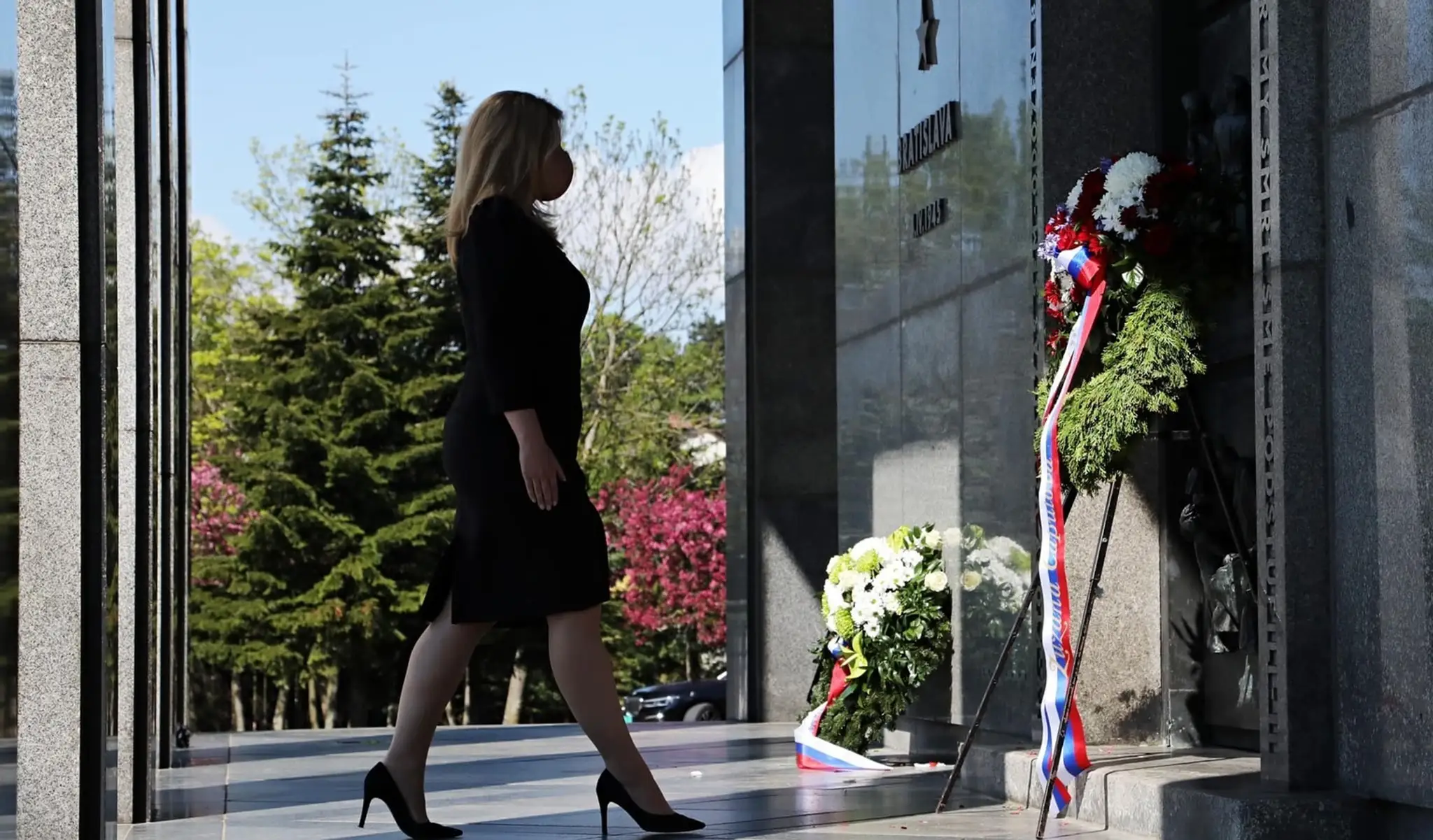 Zuzana Čaputová na Slavíne