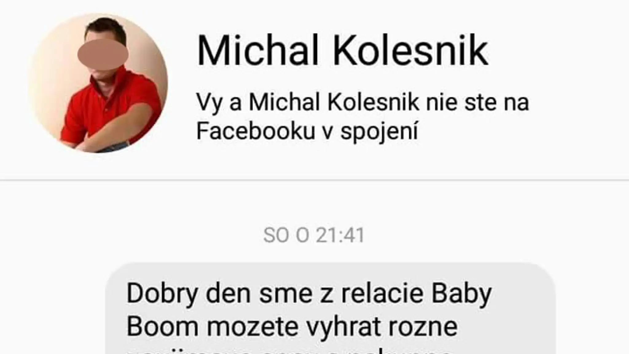 Podozrivý profil
