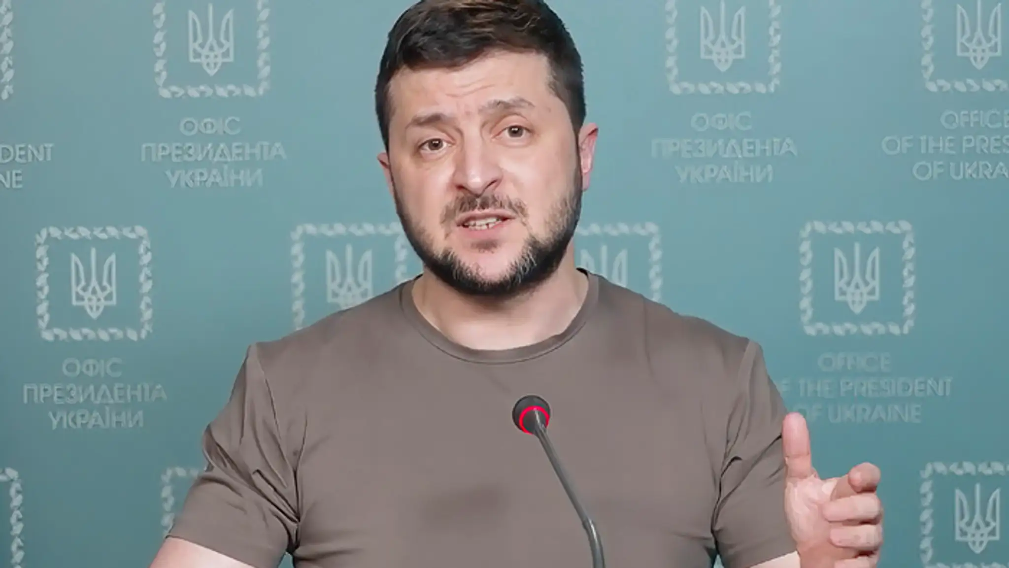 Ukrajinský prezident Volodymyr Zelenskyj.