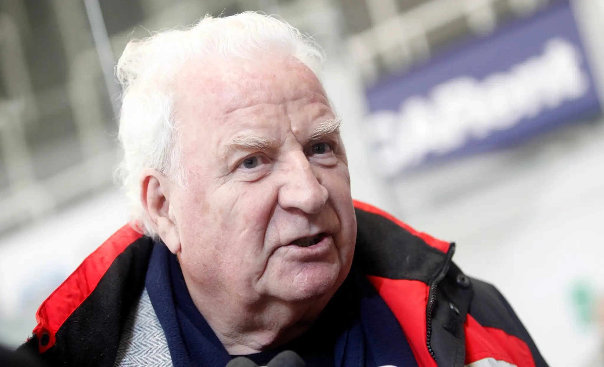 Karol Divín na archívnej s nímke z roku 2015 počas osláv 80-tky.